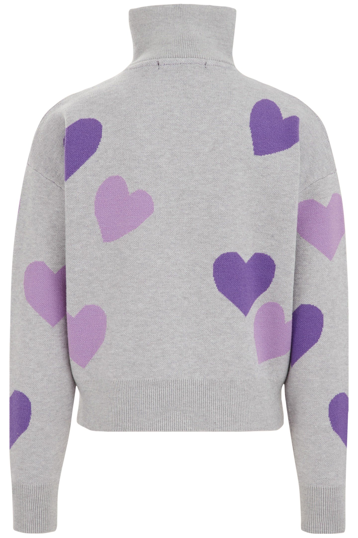 KNITTED PULLOVER GREY 4