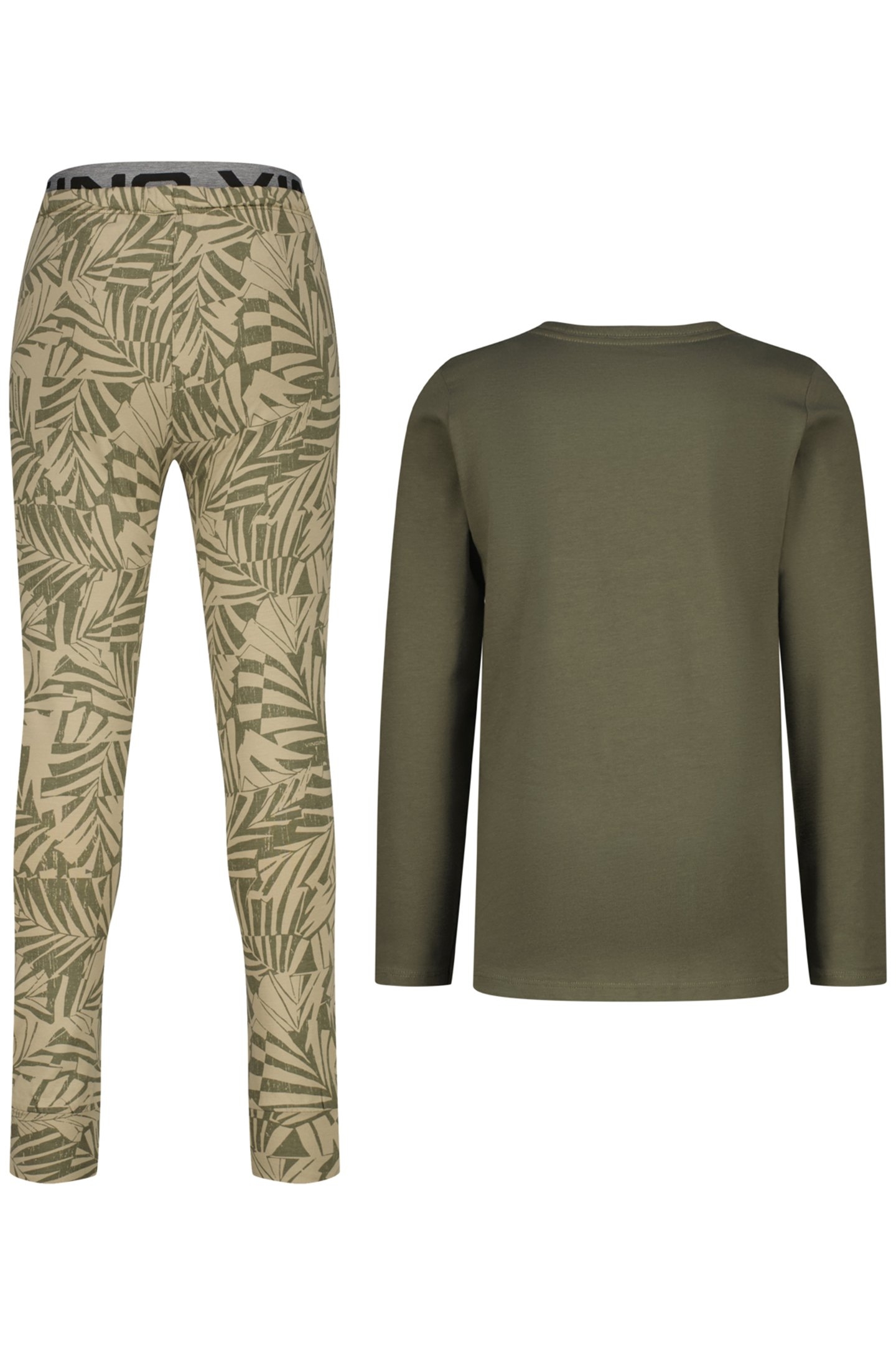 BOYS WALMO UNDERWEAR & SLEEPWEAR ARMY GREEN 2