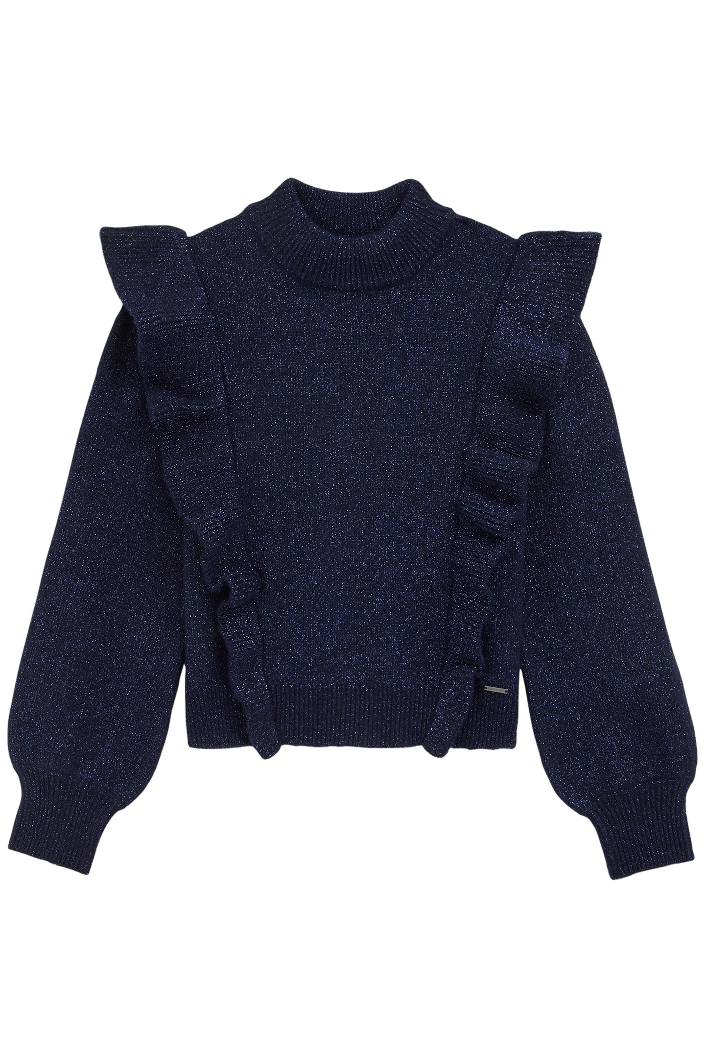 KNITTED PULLOVER DARK BLUE 3