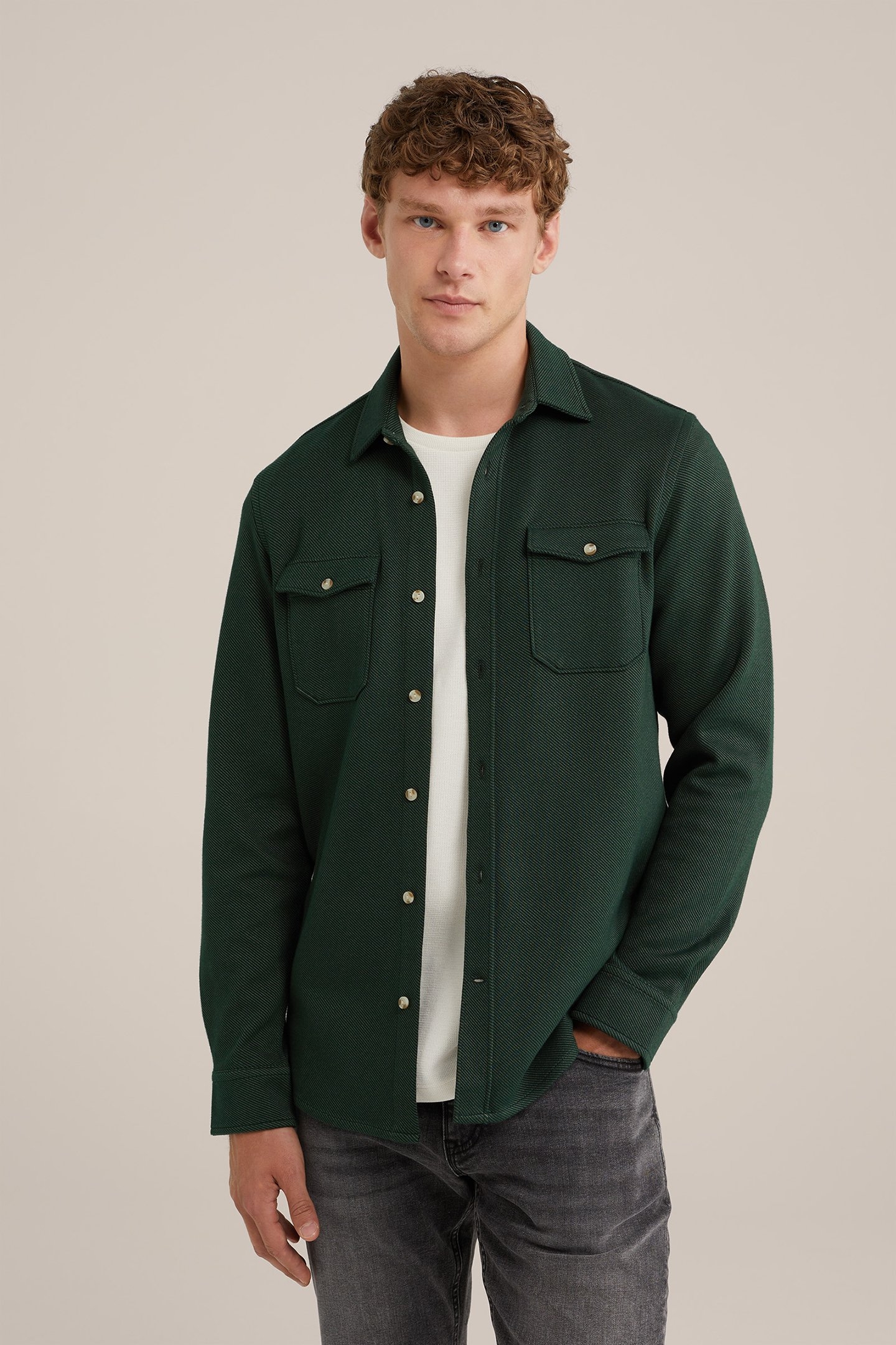 OVERSHIRT DARK GREEN 1