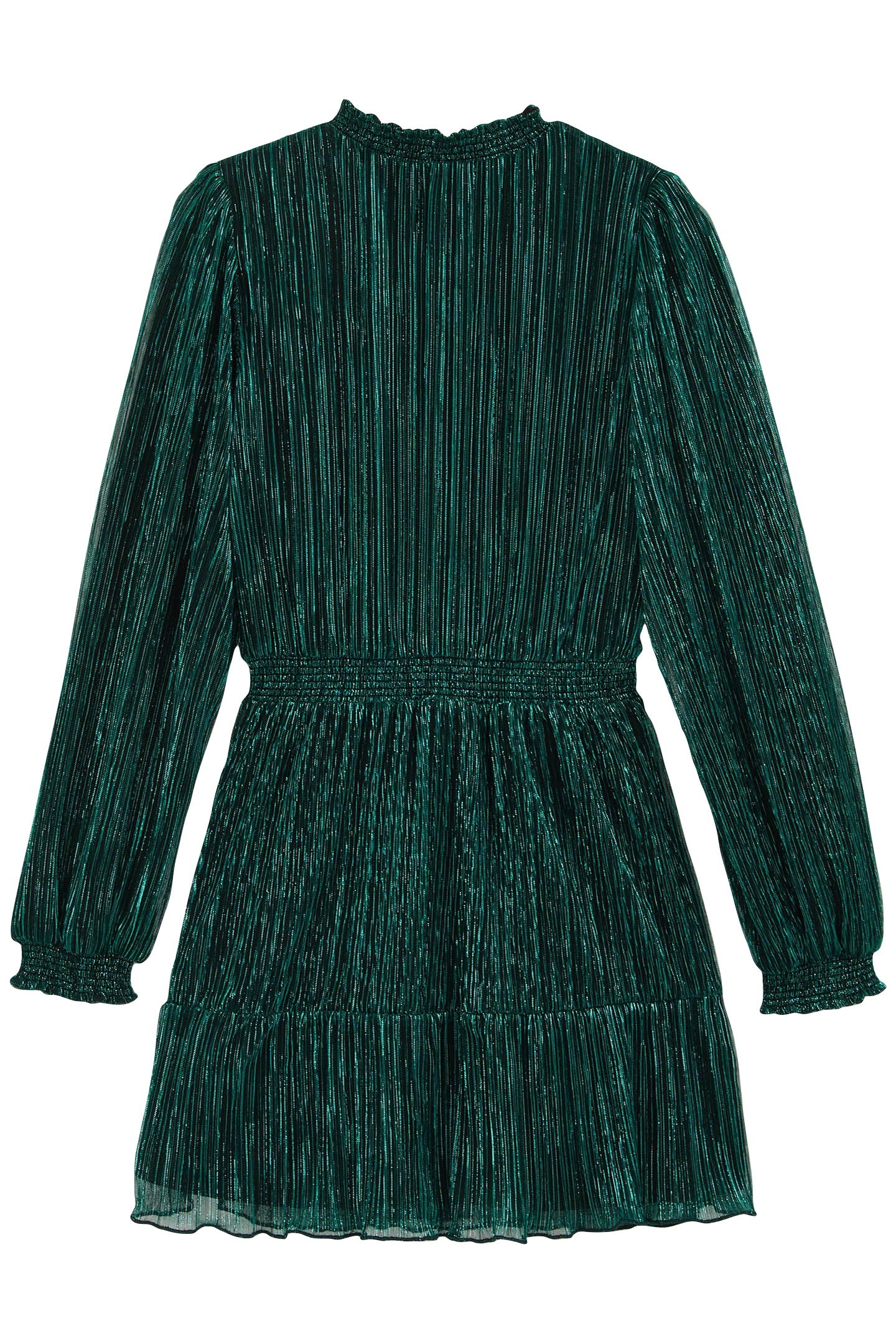 DRESS MID LENGTH DARK GREEN 4