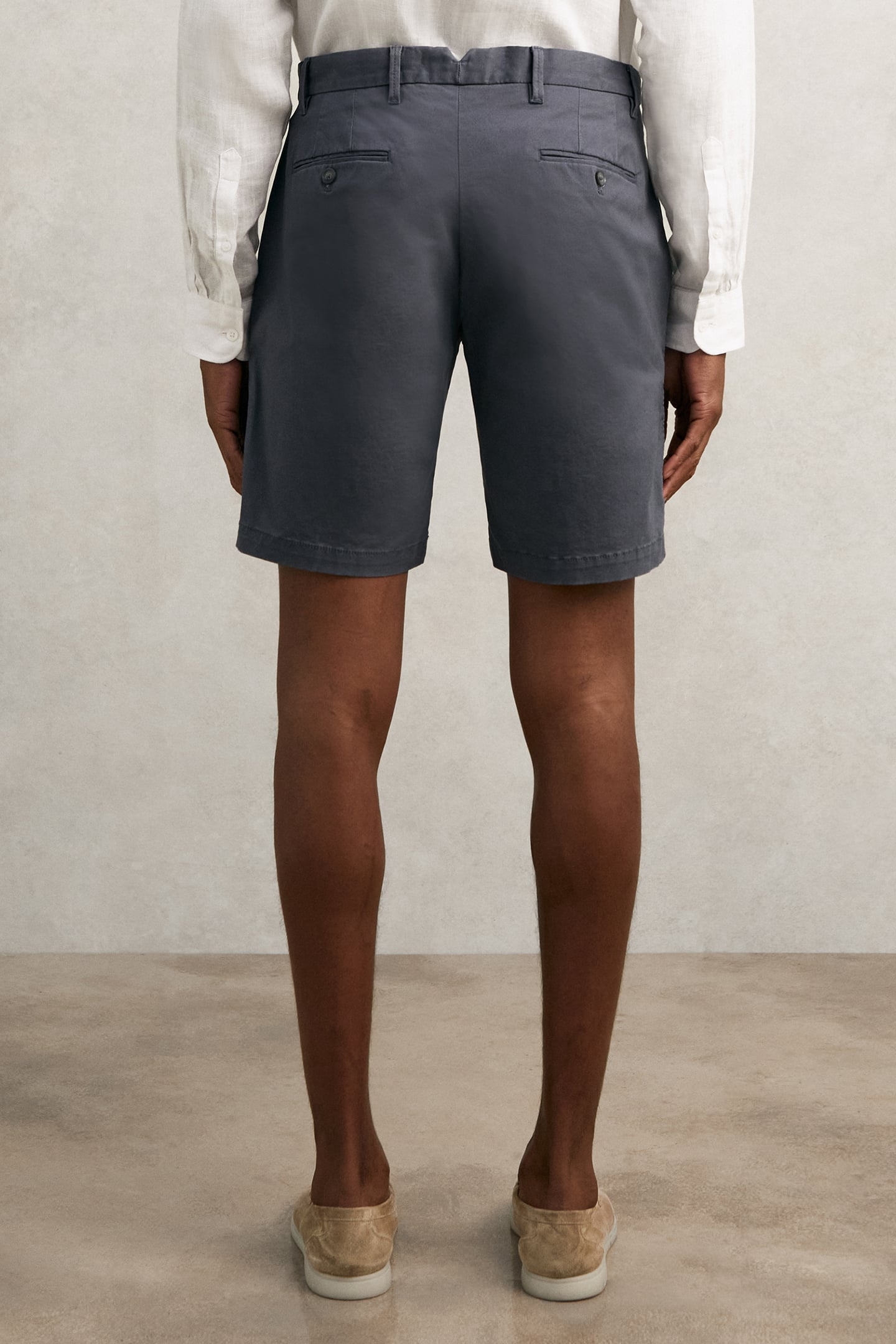 WICKET-CASUAL CHINO SHORT AIRFORCE BLUE 2