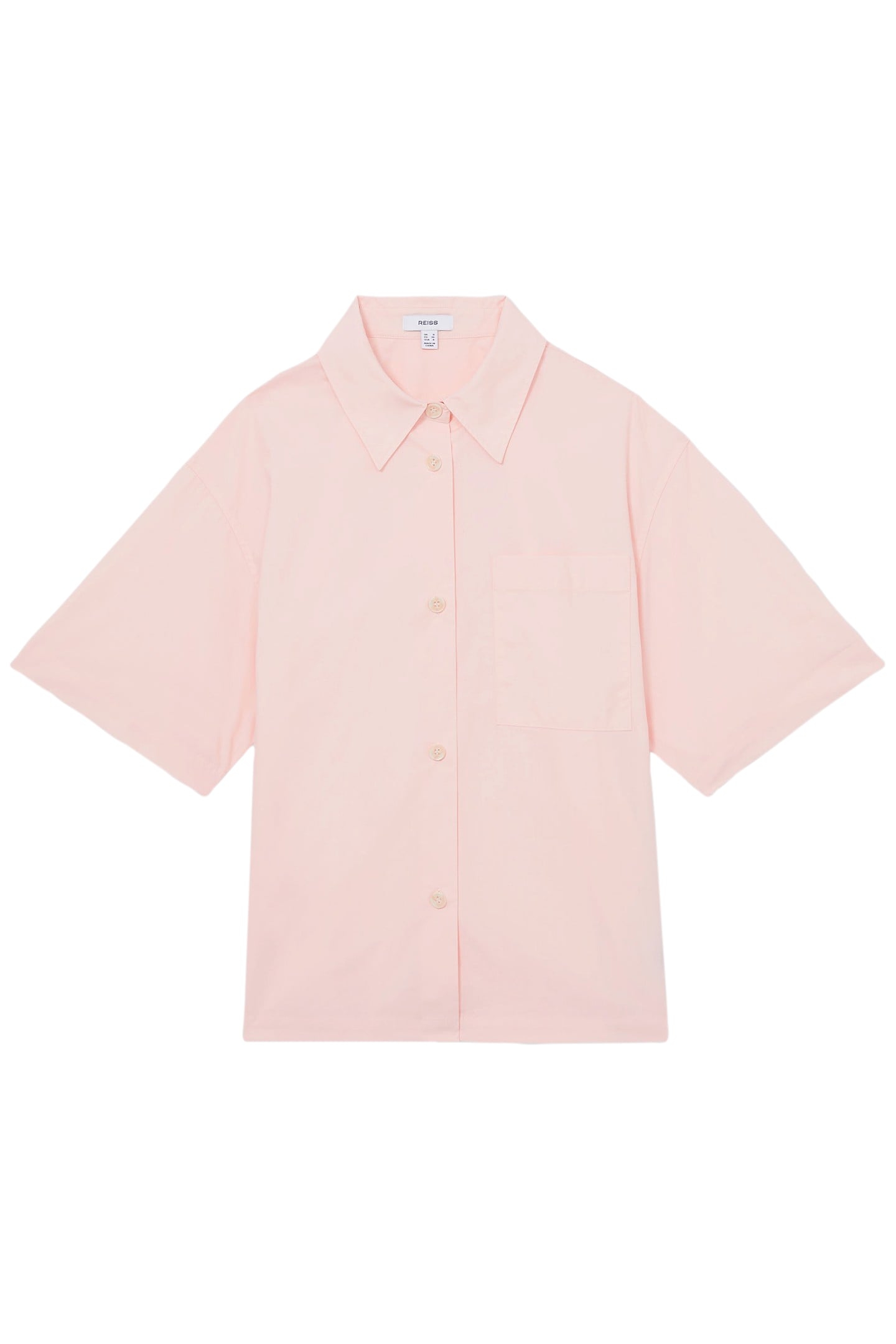 SHORTSLEEVE COTTON SHIRT CORAL 4
