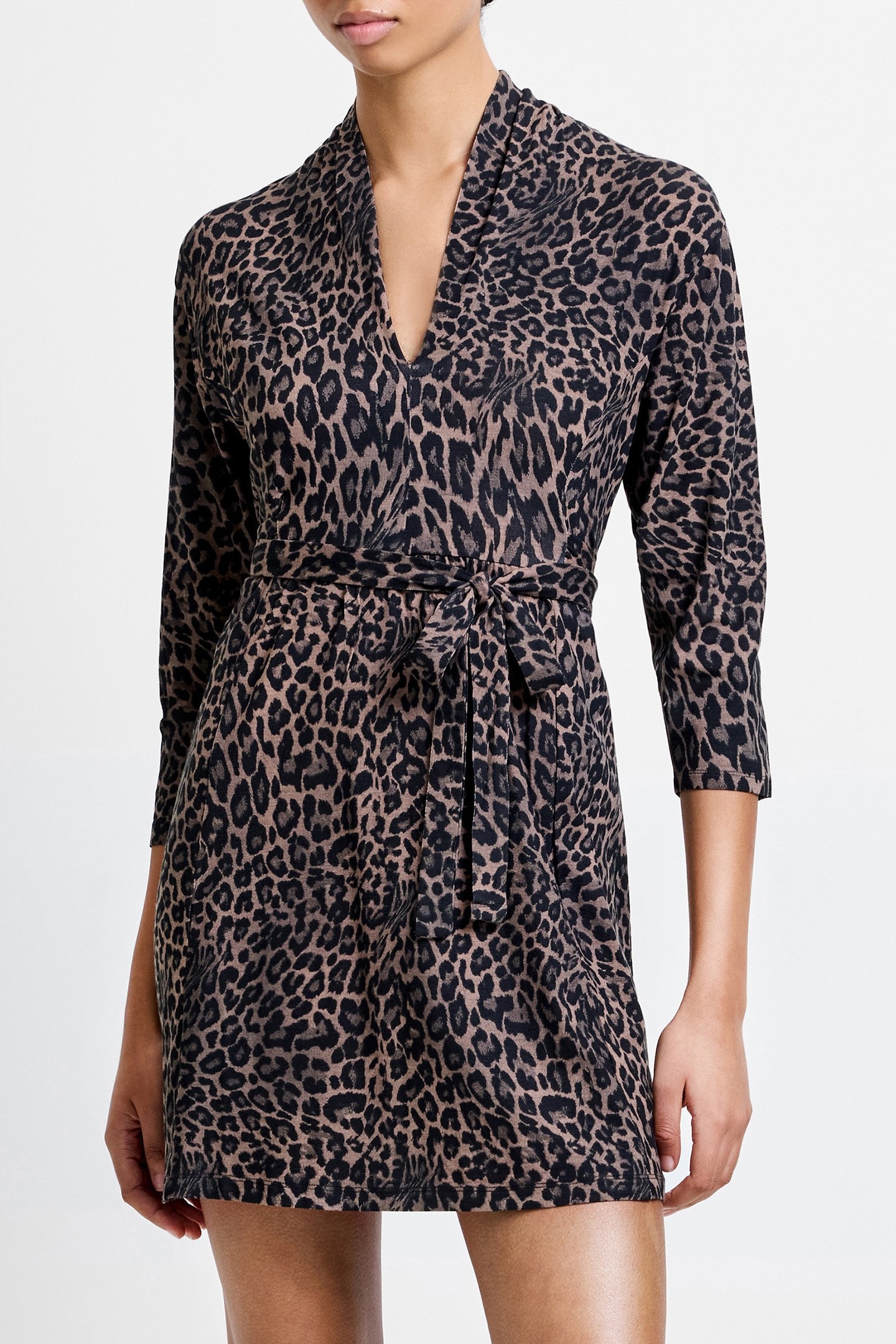 LEOPARD VEE TIE S LEOPARD 1