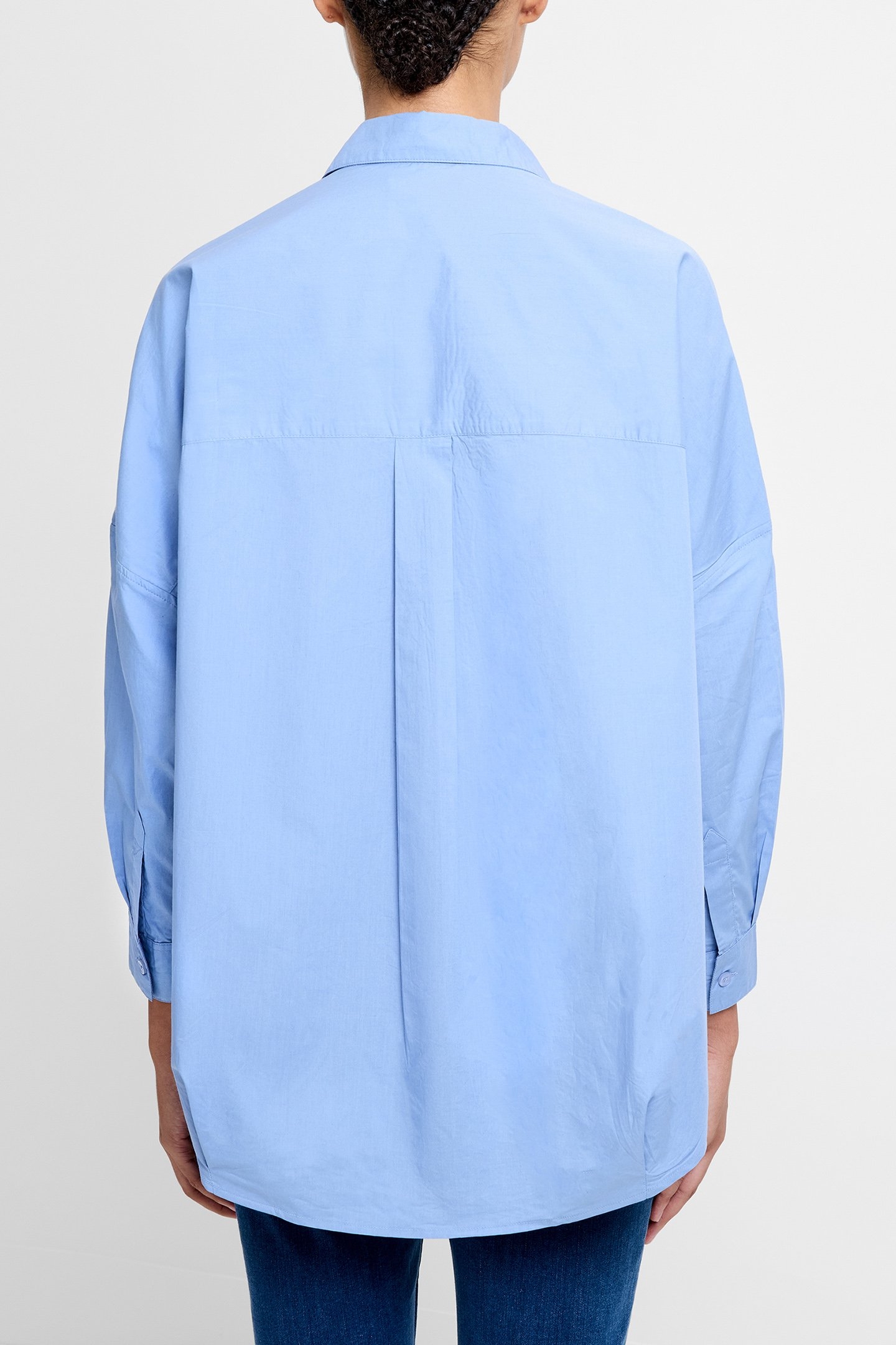 L/S POPOVER DUSTED BLUE 2