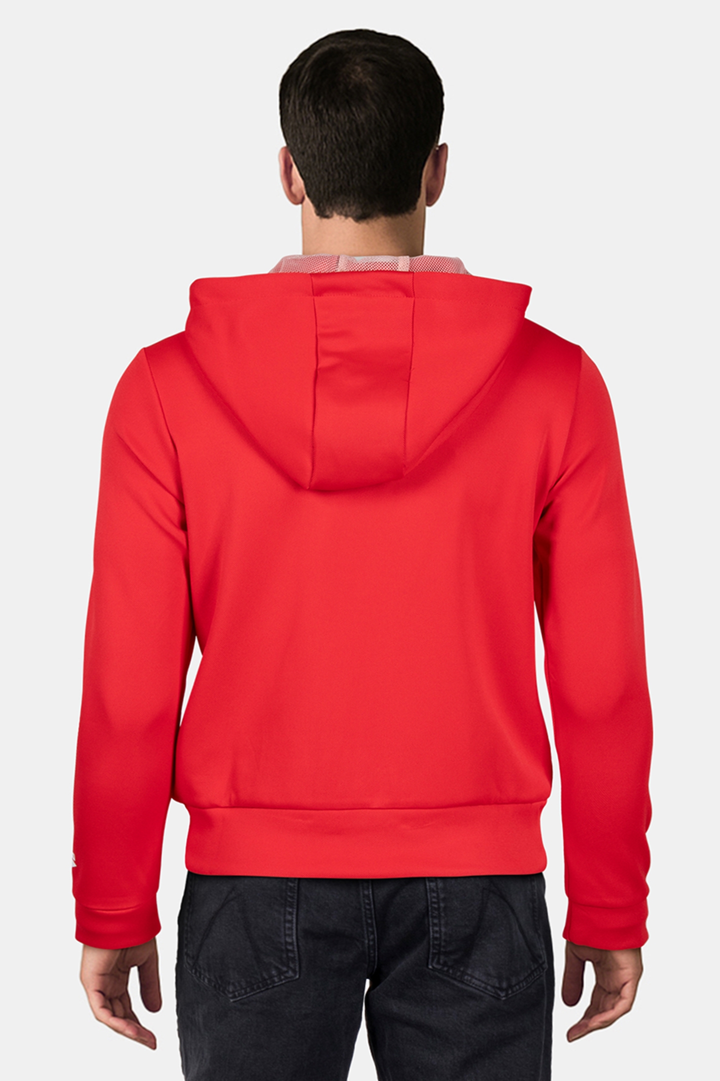WOMAN HOODIE FULL ZIP A-AFW817S23 POPPY RED 17 1664 TPG 2