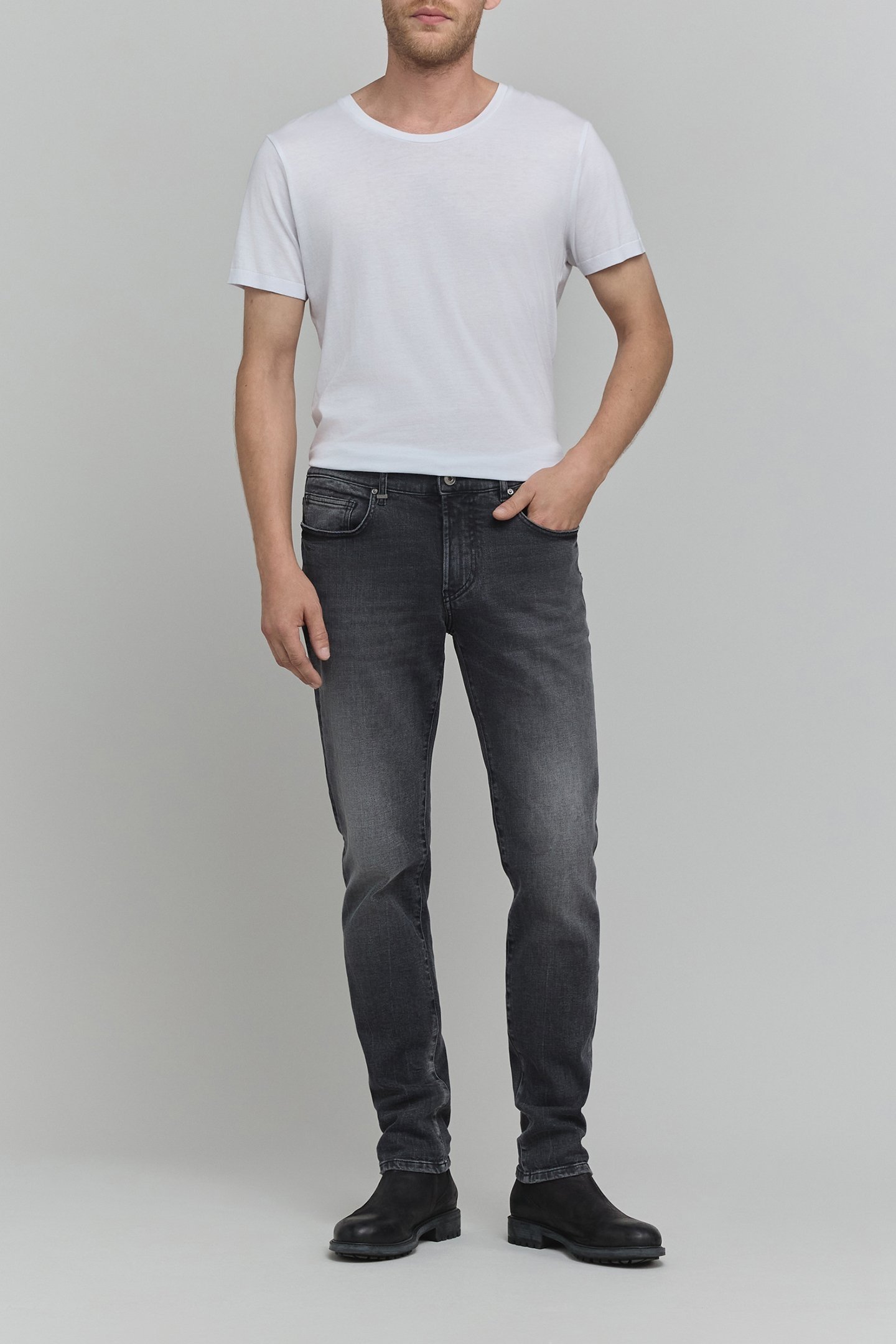 SLIM GRAPHITE WATERLESS BRUCE JEANS GRAPHITE 3
