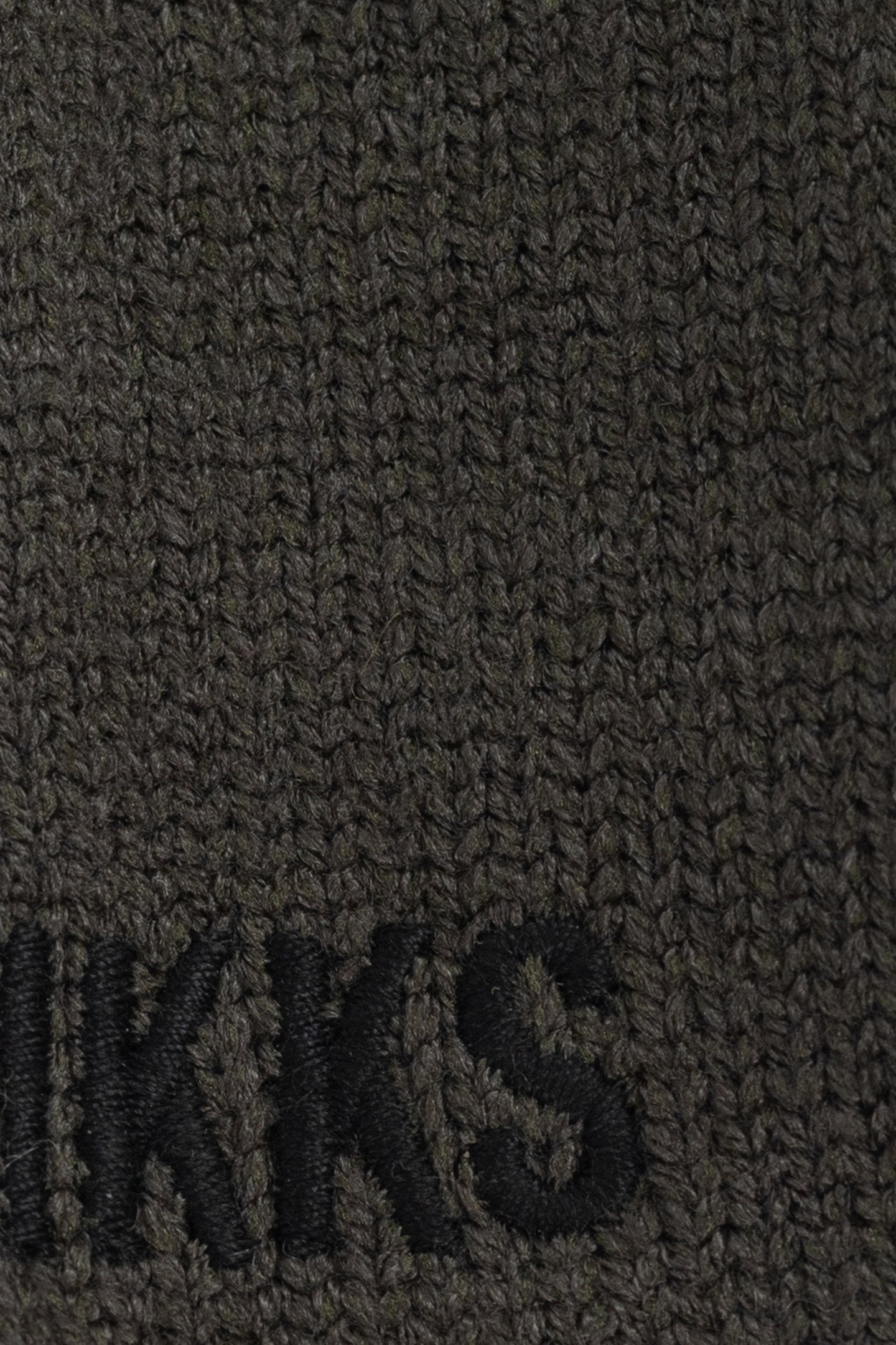 BOY'S KHAKI RECYCLED KNIT GLOVES 6