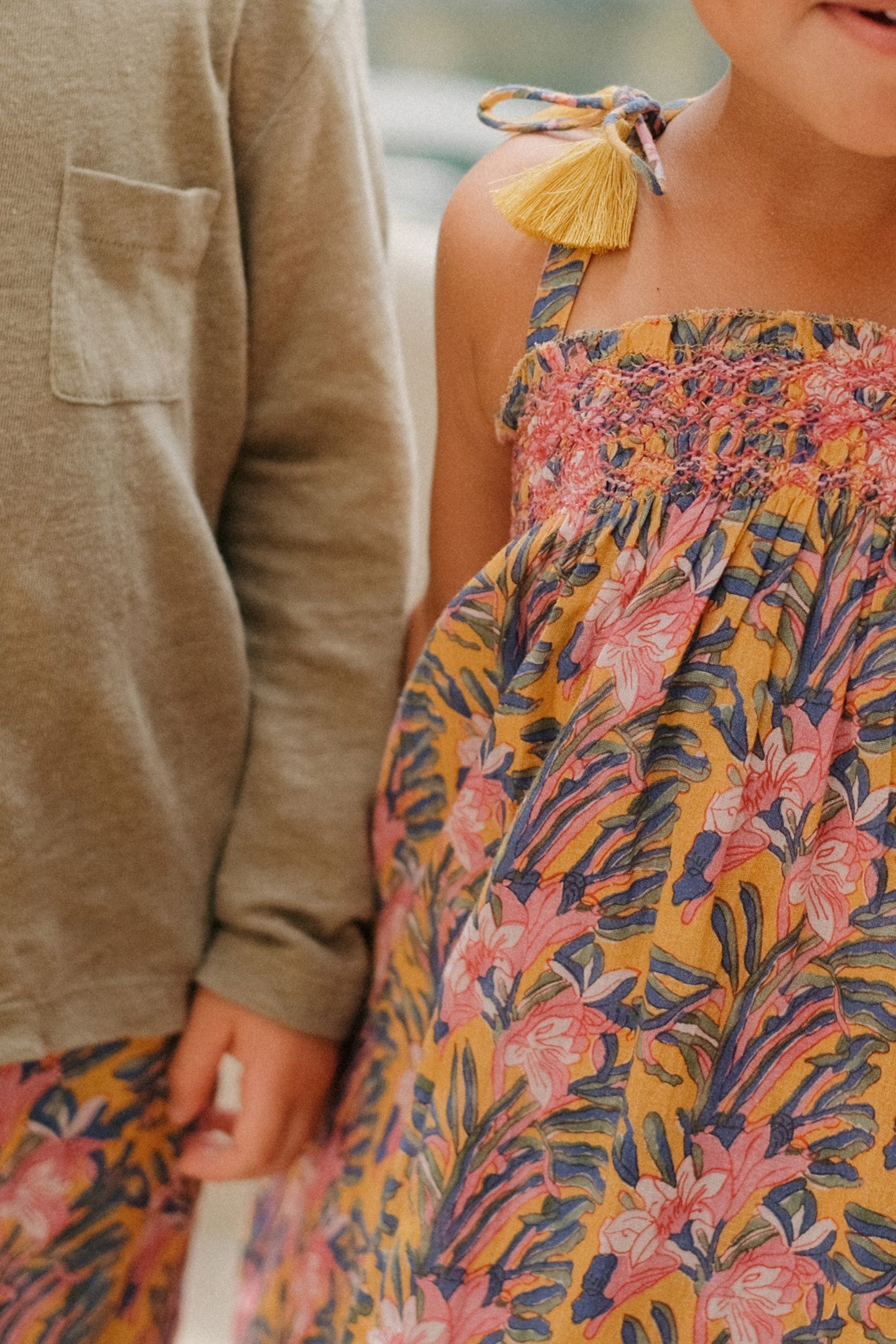 DRESS MARCELINE HONEY FLOWER 4