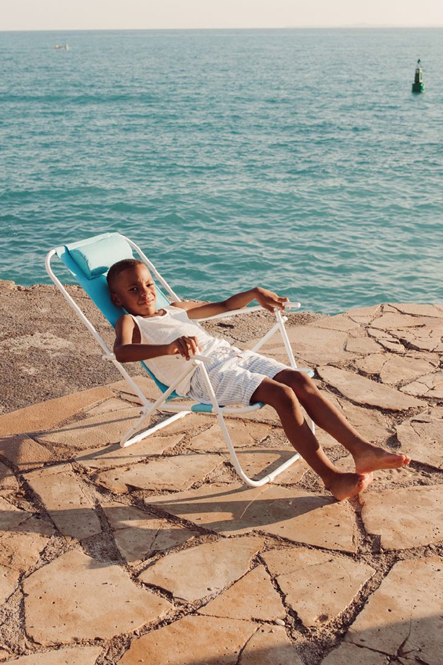 BERMUDA OBIKI BLUE STRIPES 3