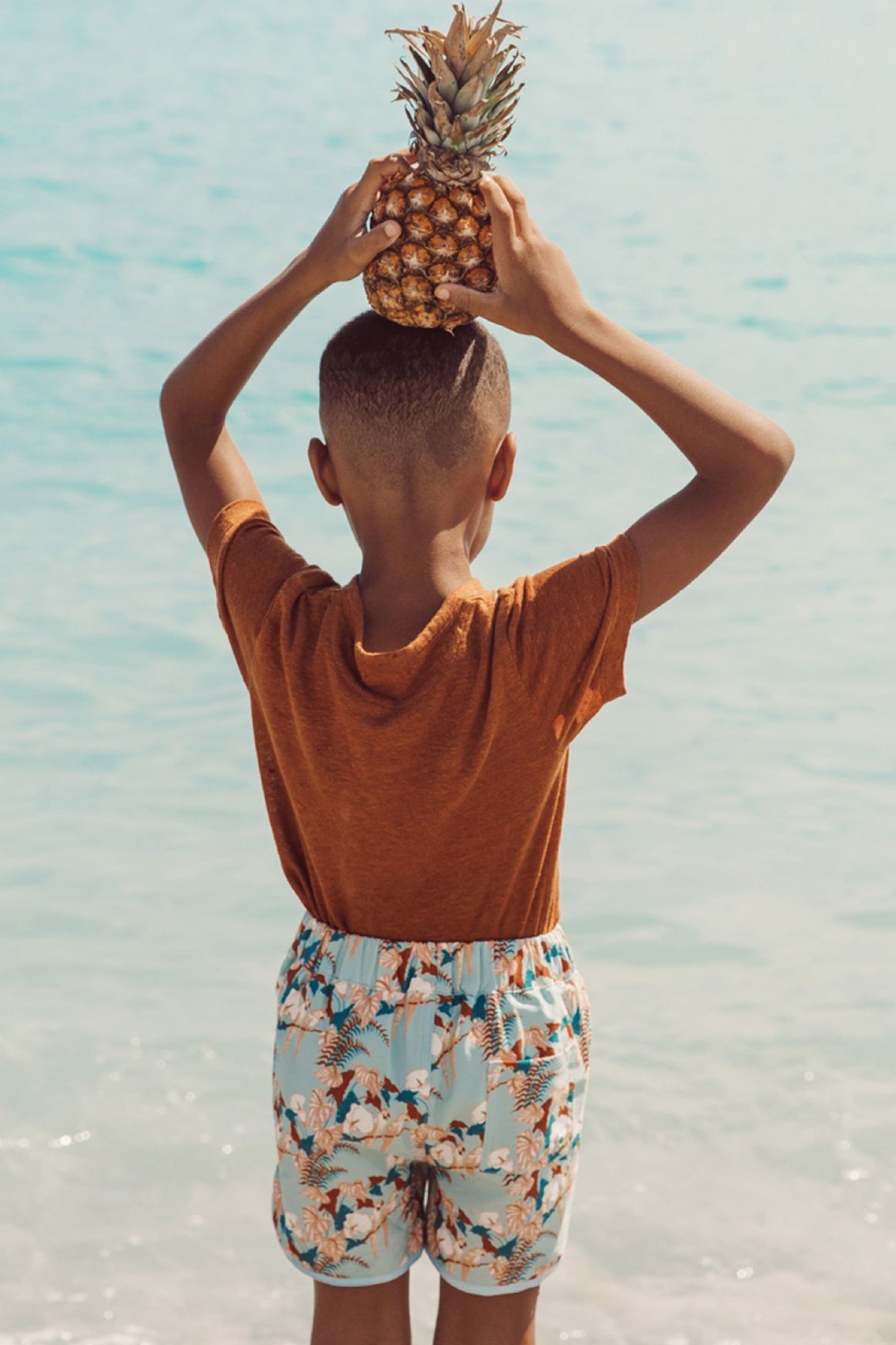 SWIM SHORTS ADERI BLUE BIRDS 3