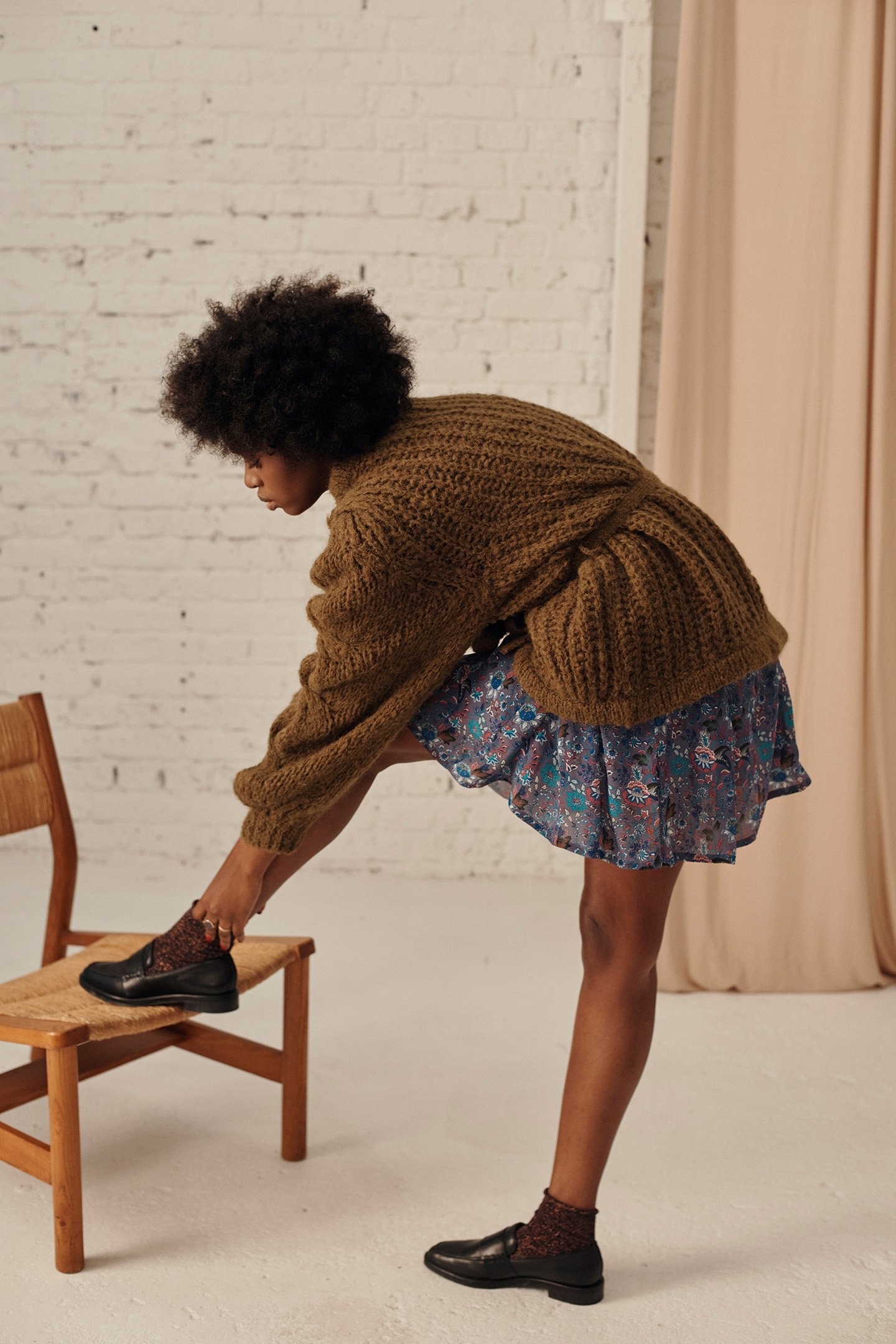 CARDIGAN SIRINA DARK KHAKI 4