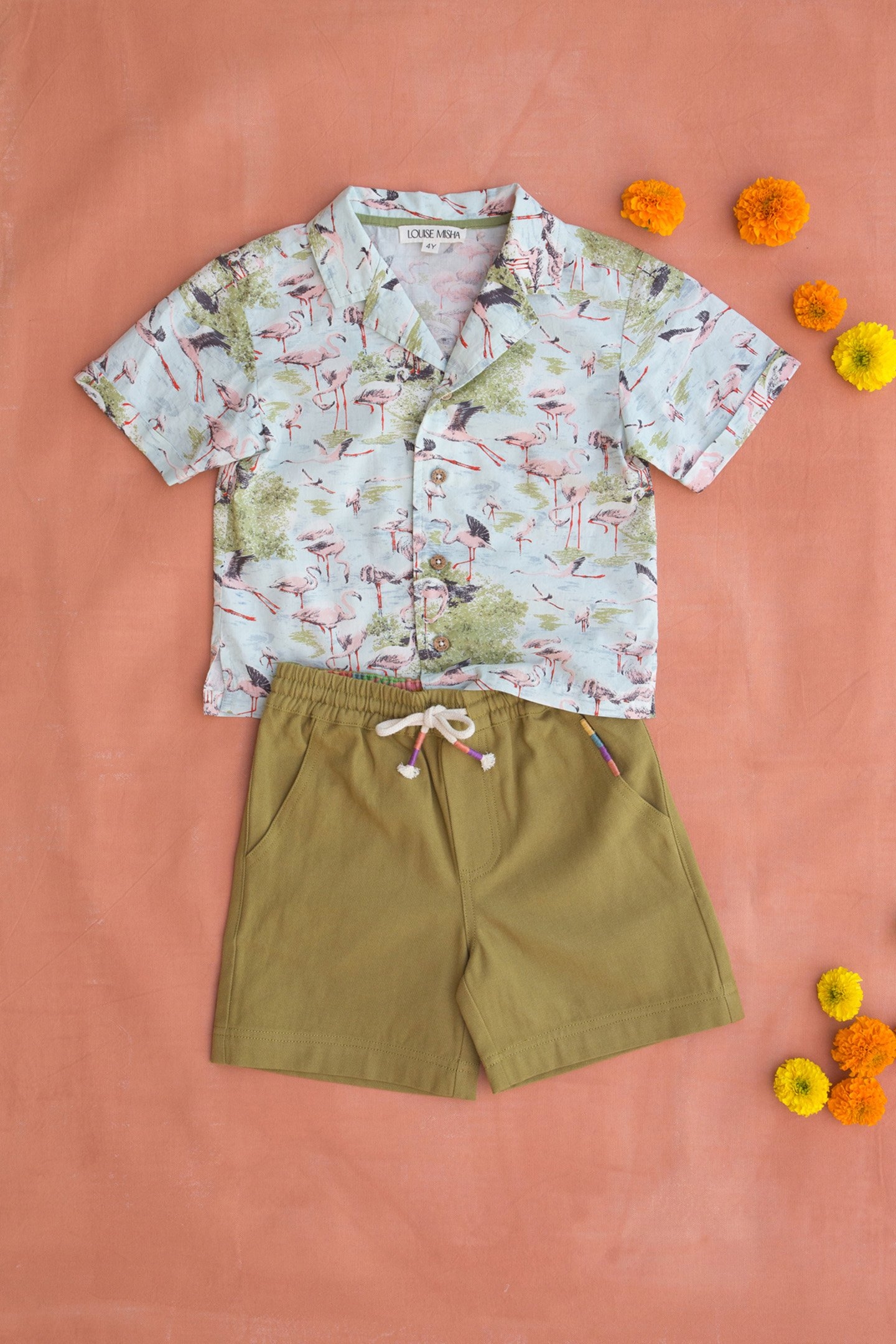 SHIRT ALOV ACQUA DARJ FLAMINGO 5