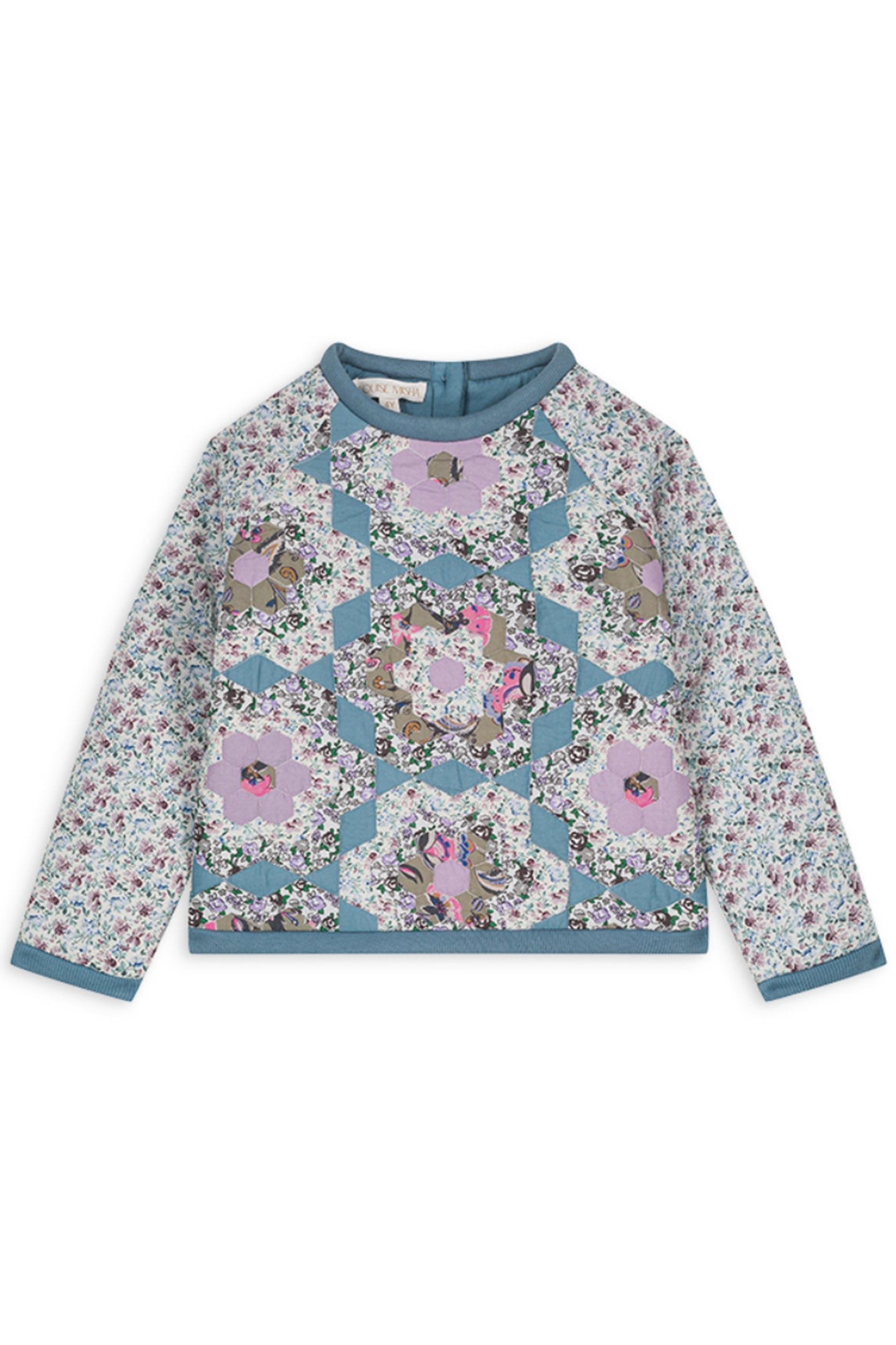 SWEATSHIRT KYRA MULTICO FLOWER PATCH 1