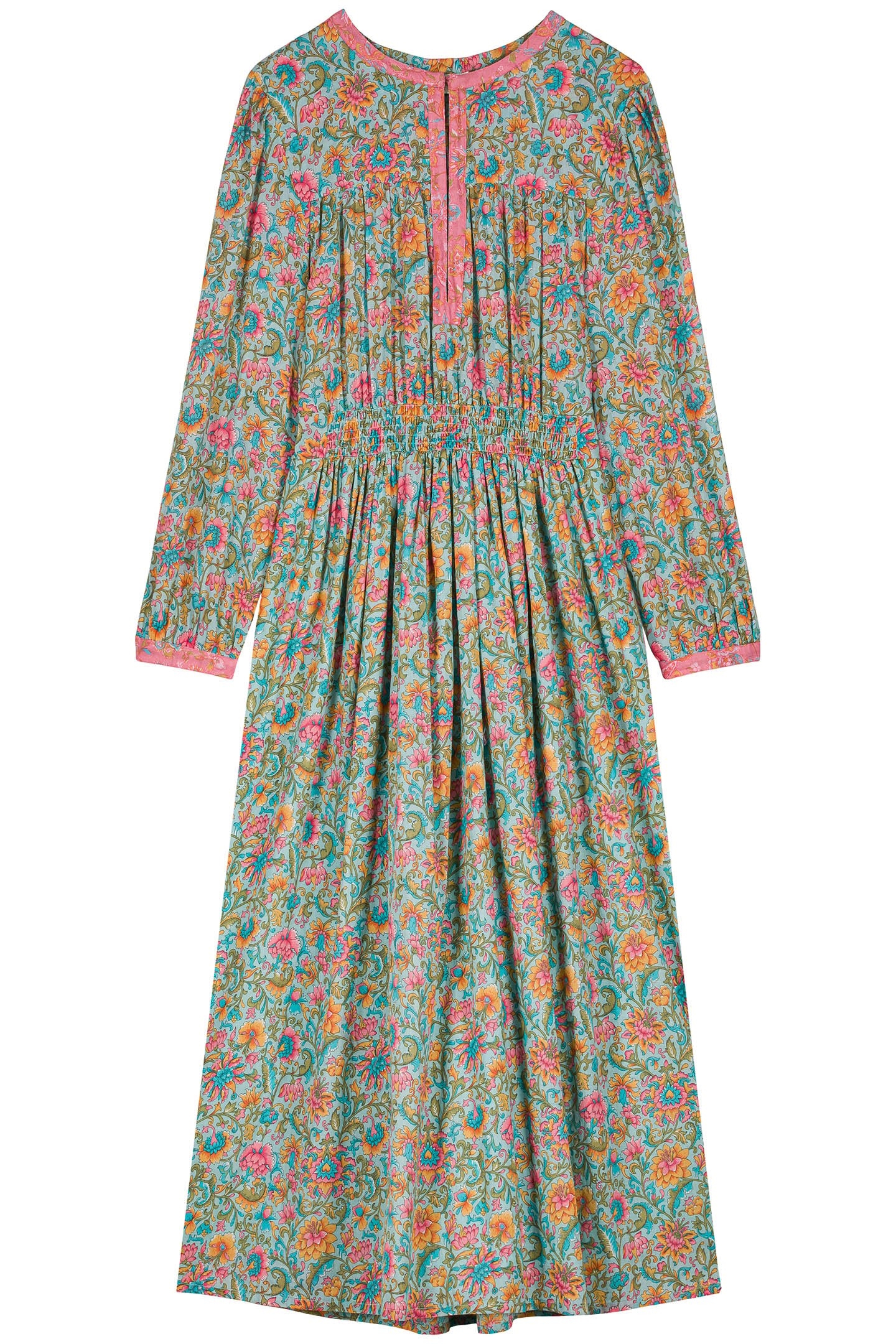 DRESS DIANE WATER R FLOWER-PINK 3