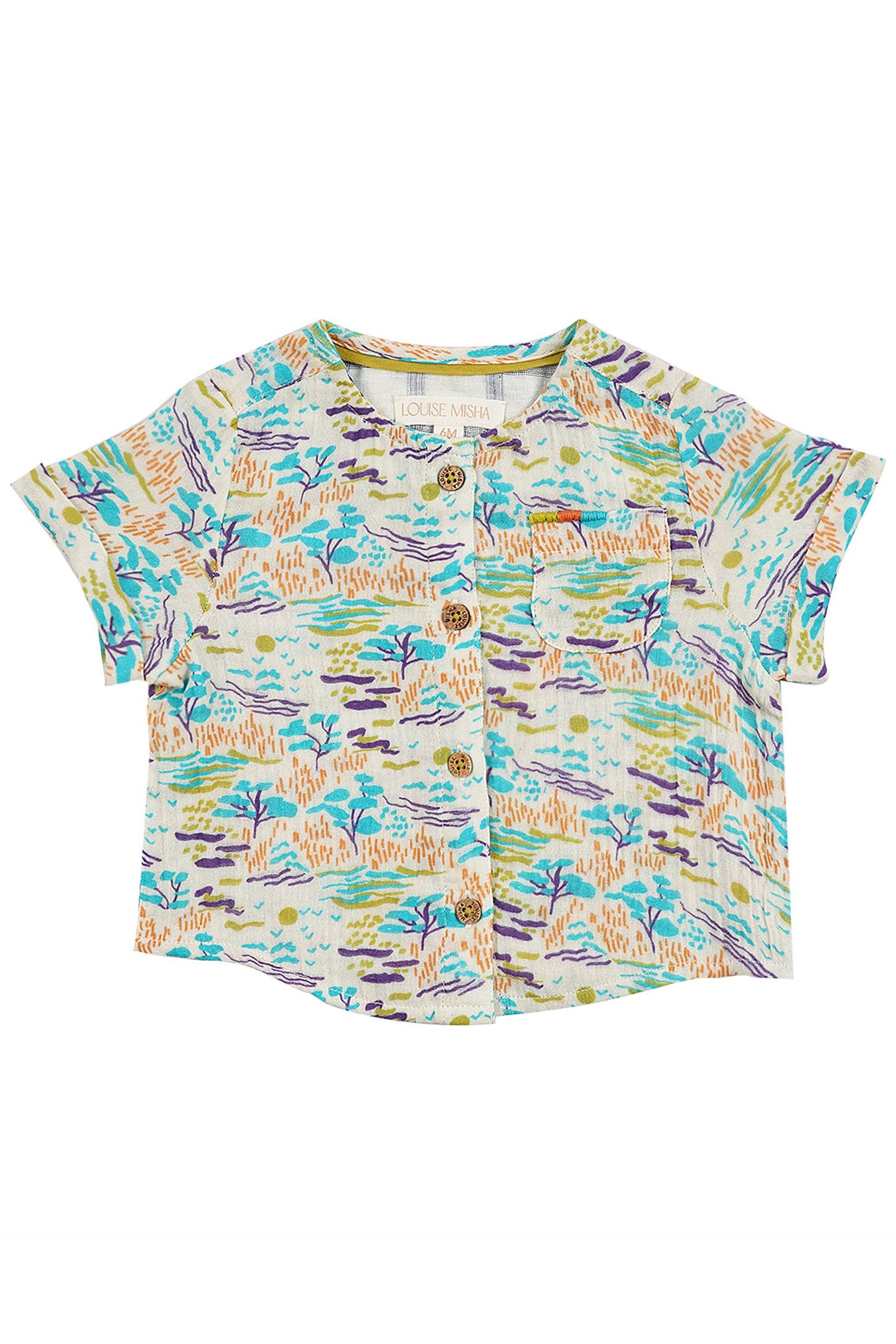 SHIRT ADELIO CREAM PAST FIELDS 2