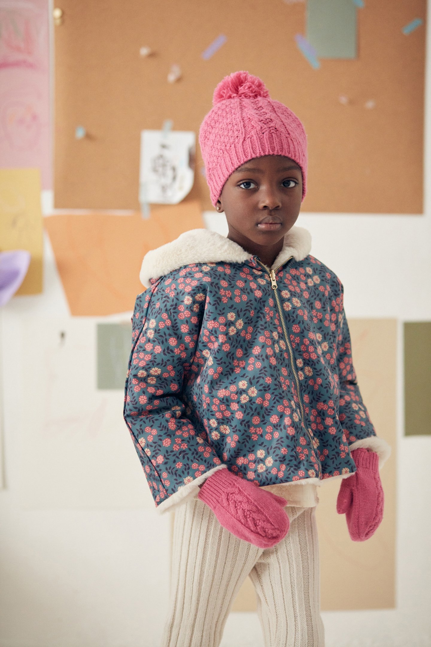 REVERSIBLE COAT FELVET STONEBLUE STARGARDEN 5