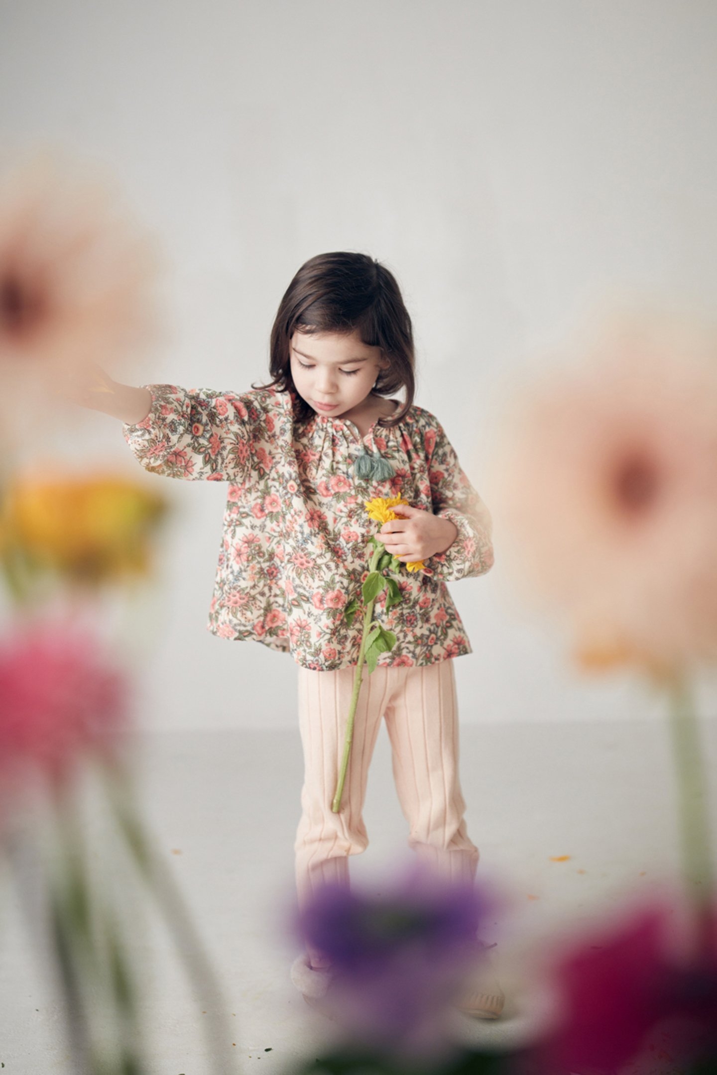 BLOUSE IRIS IVORY ENCH FIELDS 2