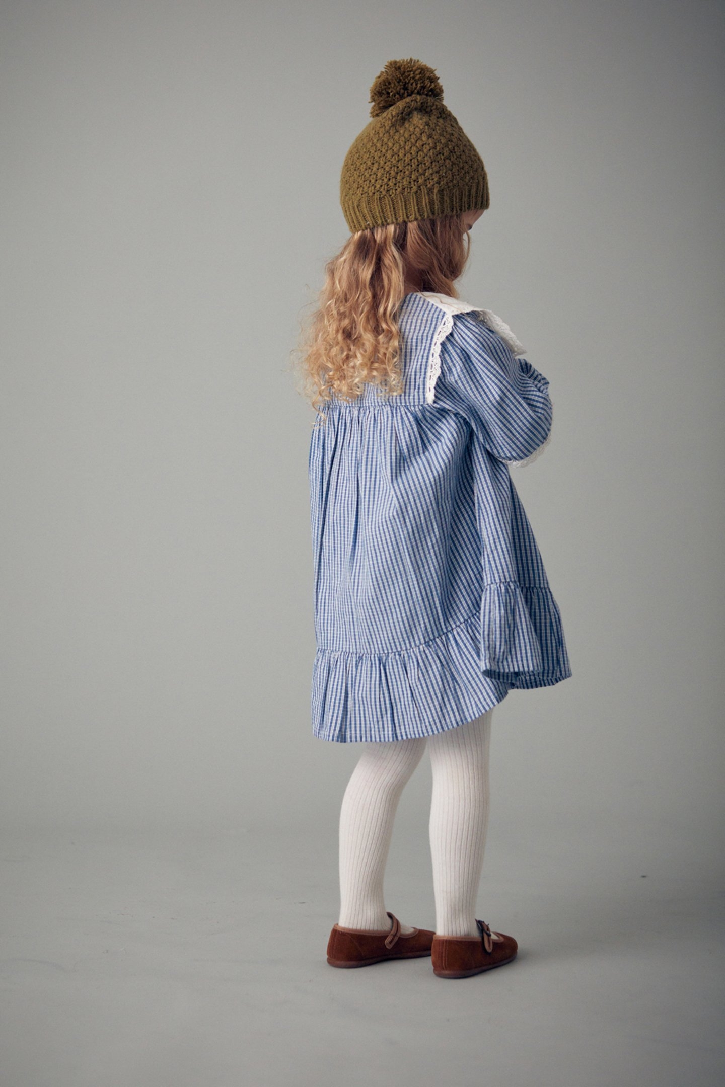 DRESS ARINOLA BLUE SONNET VICHY 2