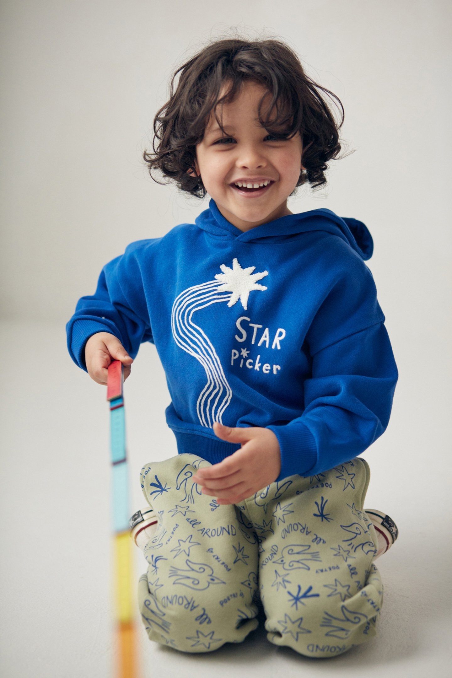 HOODY ISSOH WORK BLUE 4