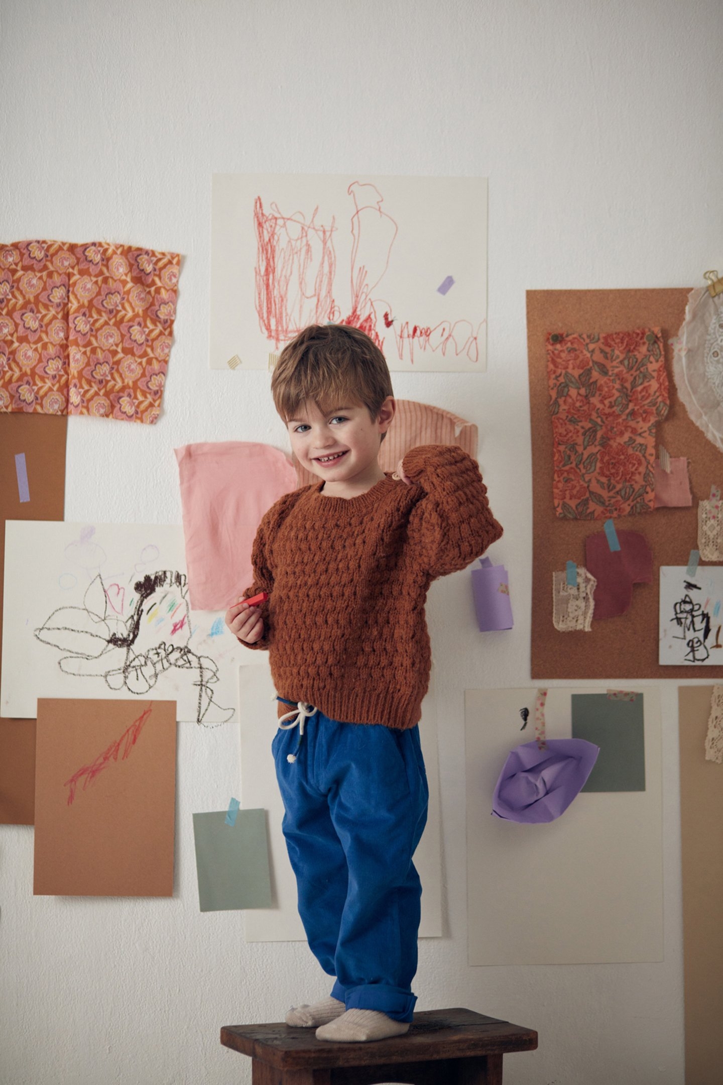 PANTS ABEL WORK BLUE 2