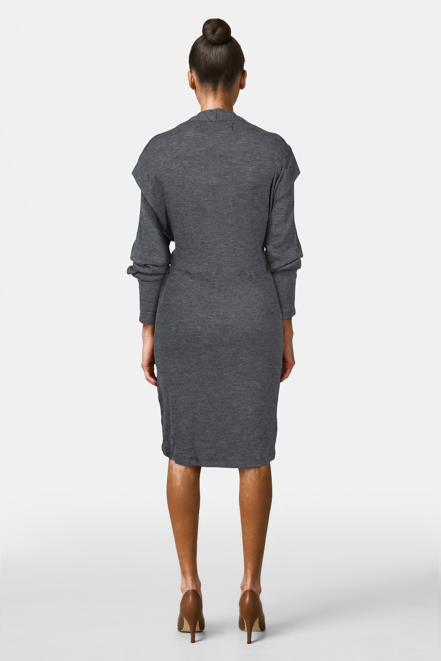KAMILA DRESS MIXED GREY 2