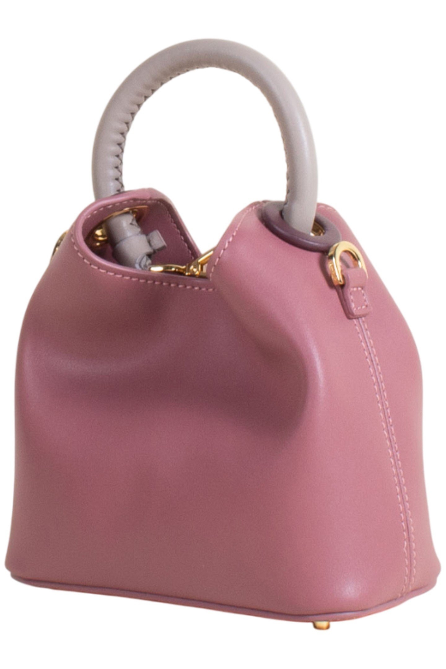 MADELEINE LEATHER DUSTPINK / TAUPE / BURGUNDY 3