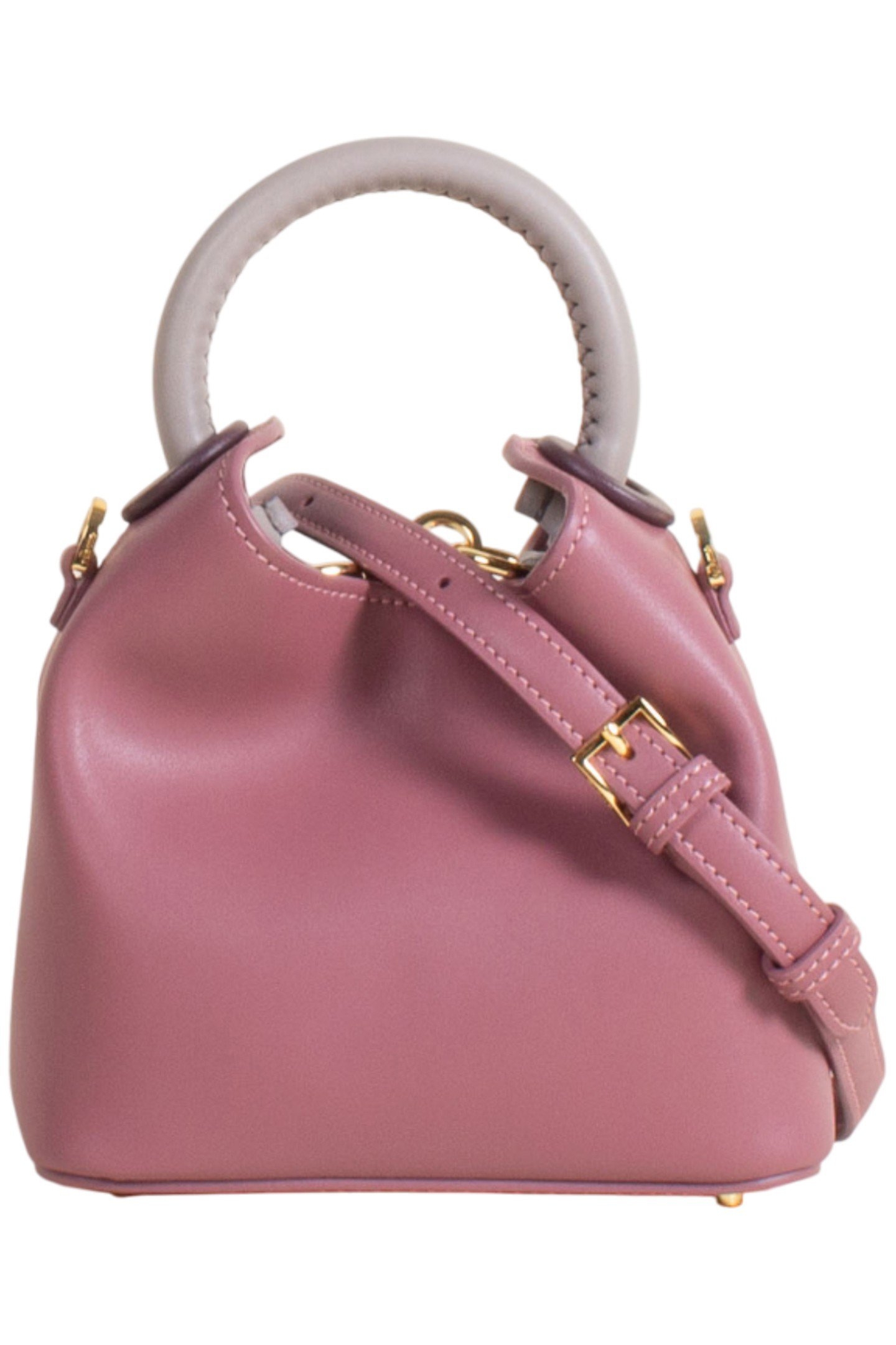 MADELEINE LEATHER DUSTPINK / TAUPE / BURGUNDY 2