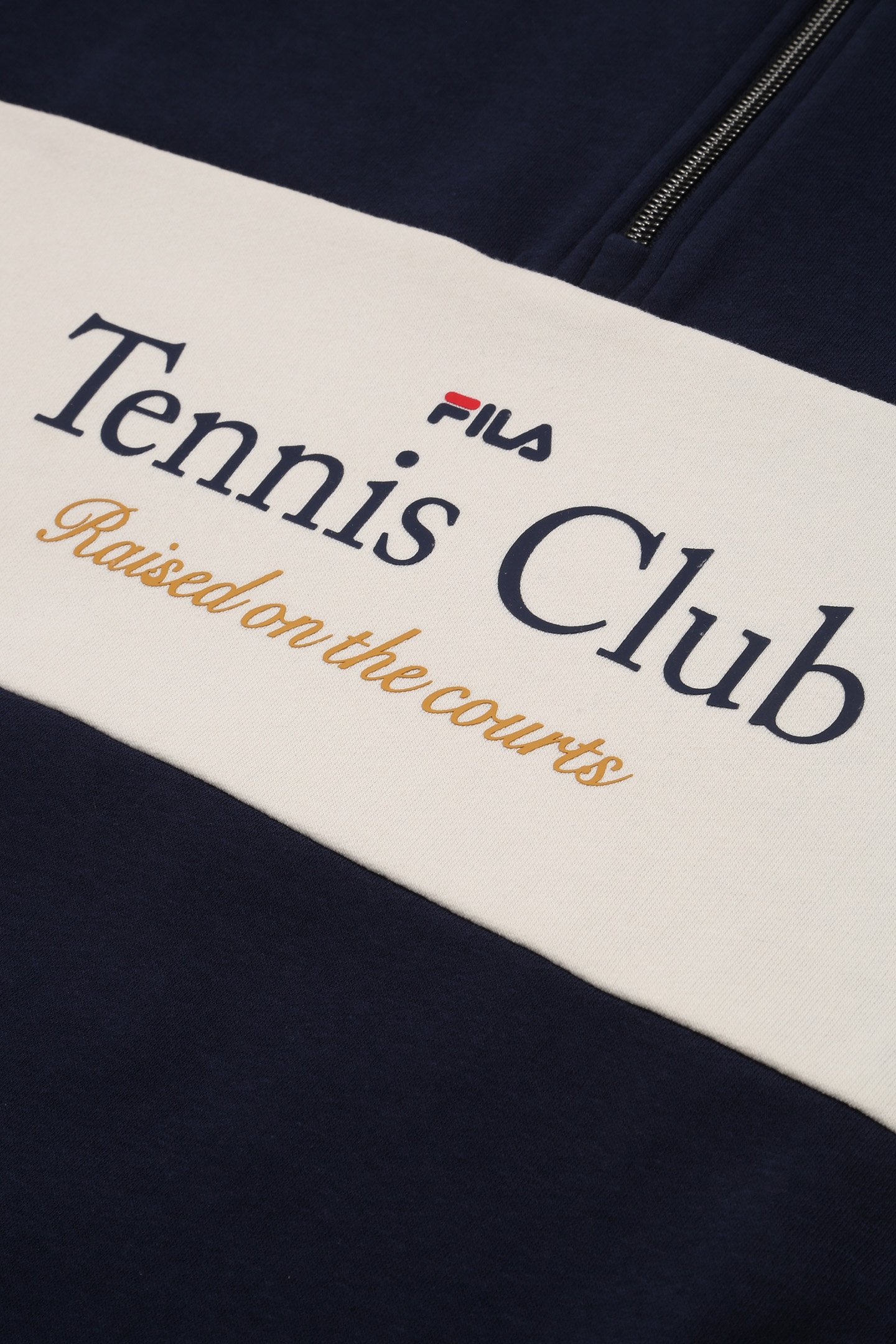 BOYS TORAZZA REGULAR GRAPHIC HALF-ZIP SWEATSHIRT BLACK IRIS- 3