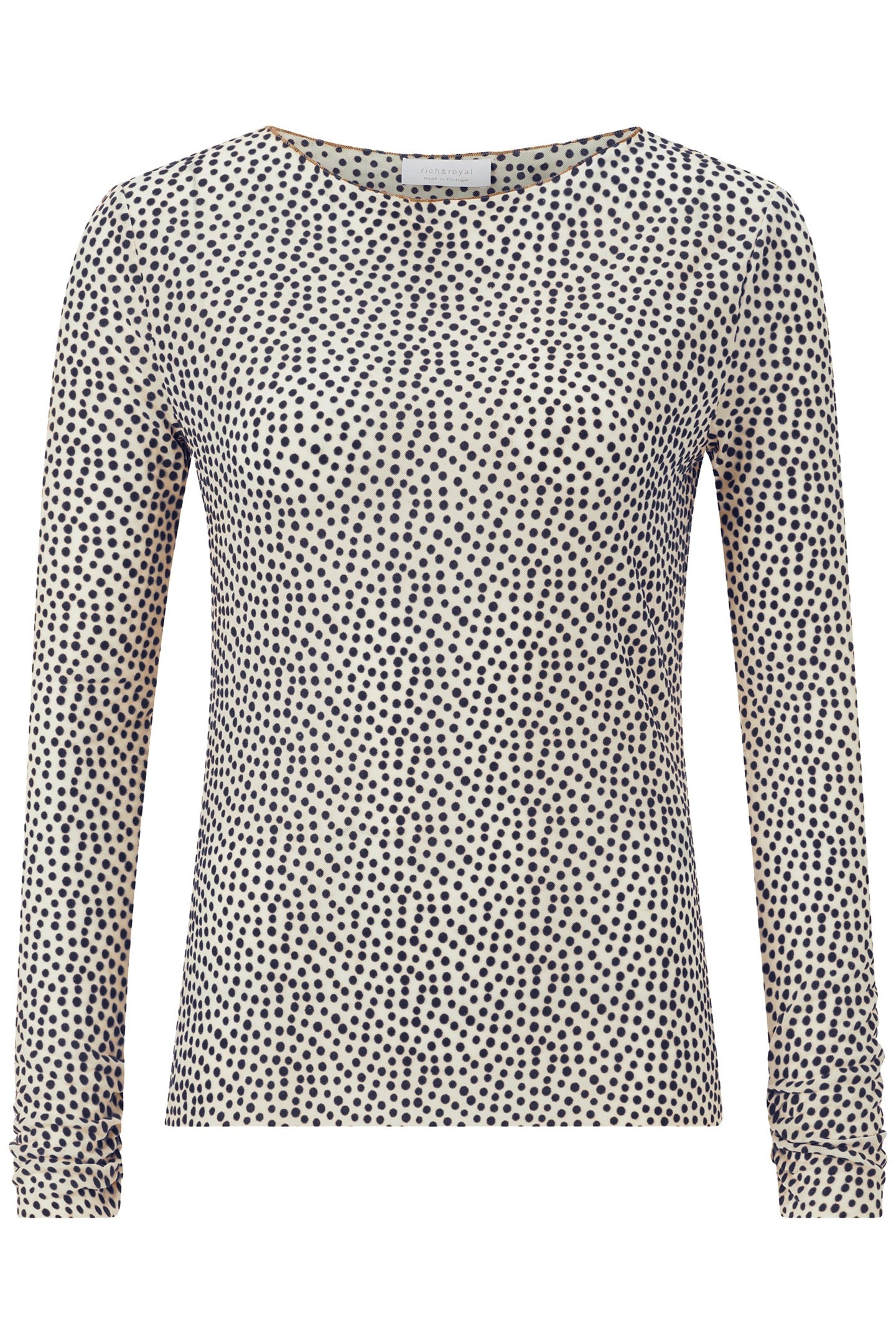 BOAT NECK MESH LONGSLEEVE MIDNIGHT BLUE 4