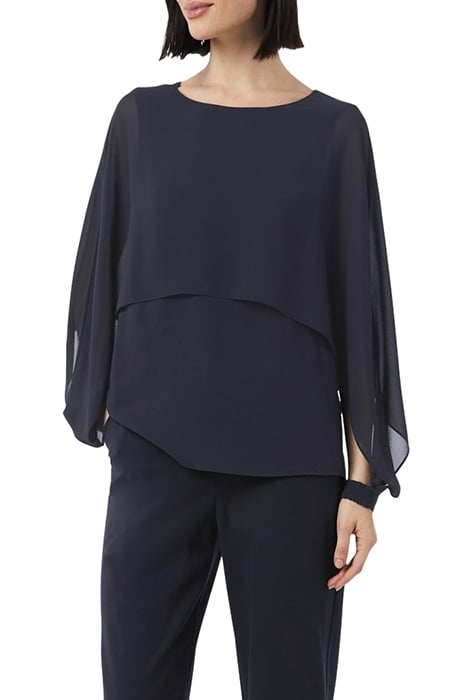 COMMA BLOUSES BLUE MARINE 1