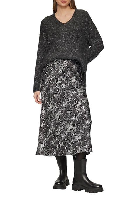 S.OLIVER SKIRT GREY/BLACK 2