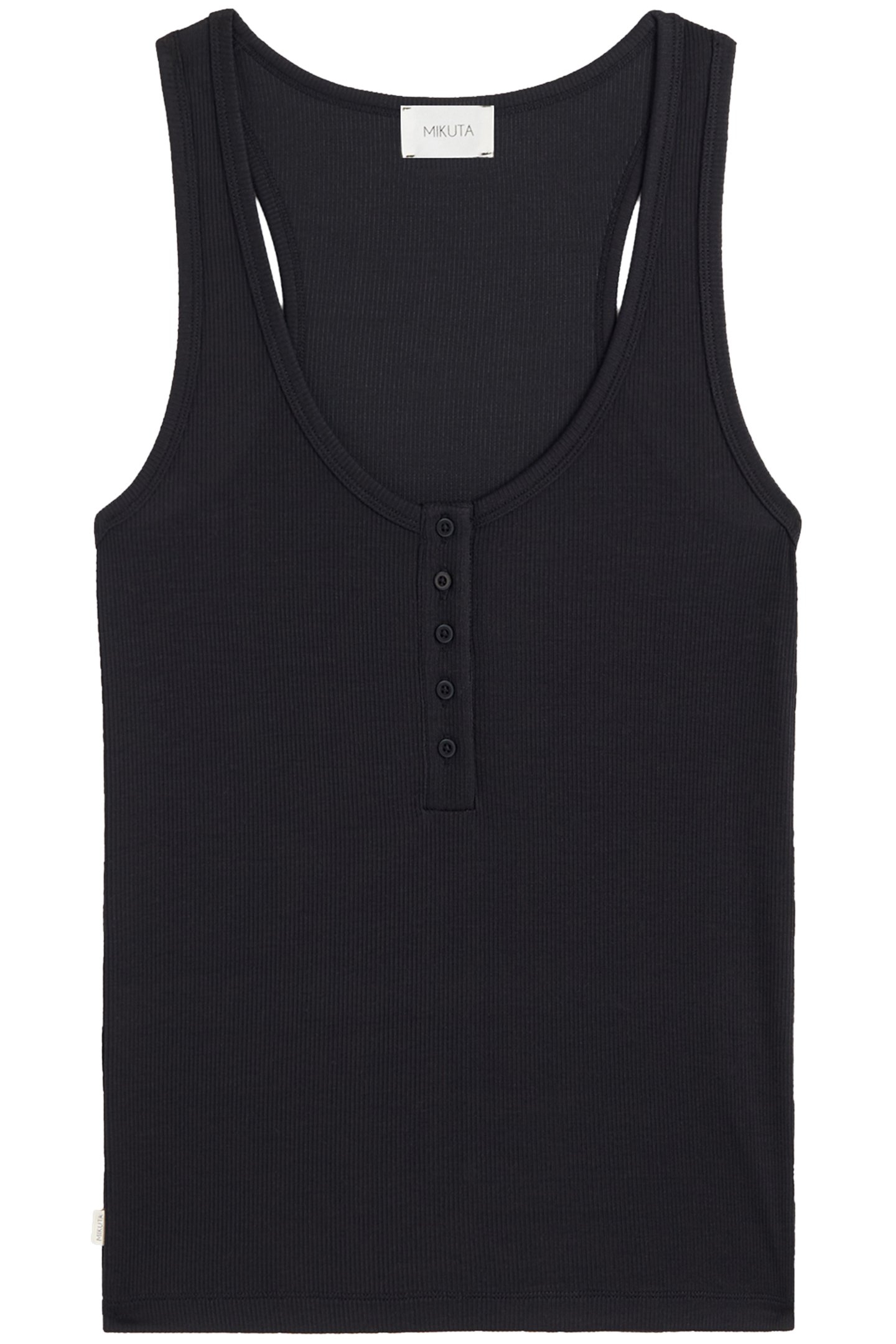 THE BLACK BUTTONED TANK TOP 3