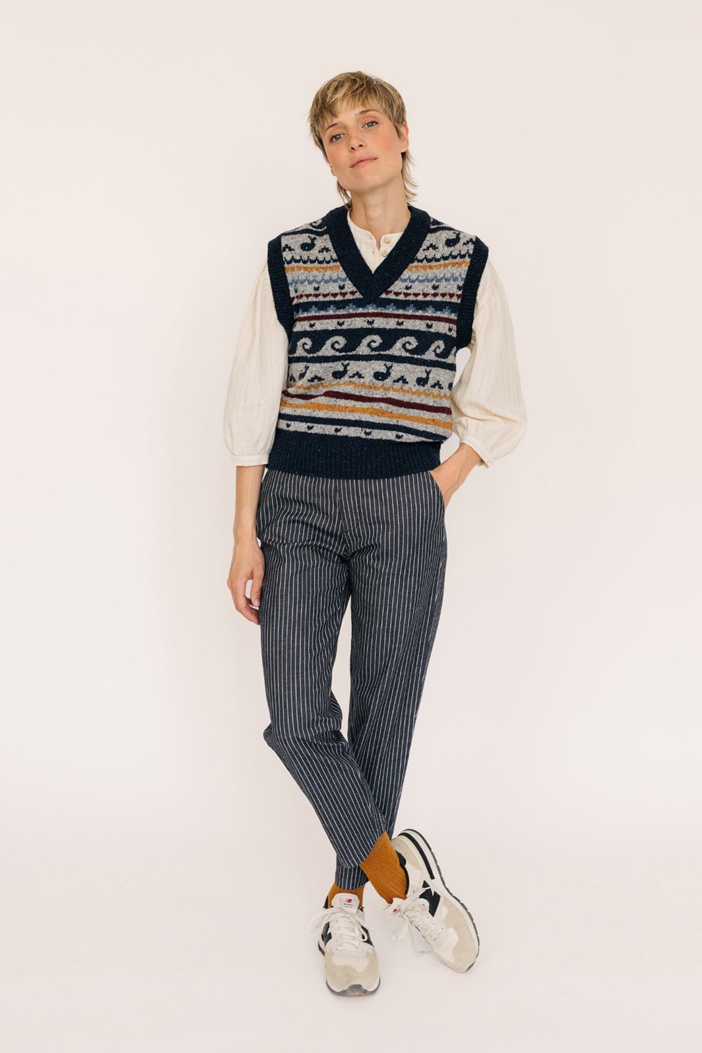 MILNELAND KNIT TWOTHIRDS JACQUARD 3