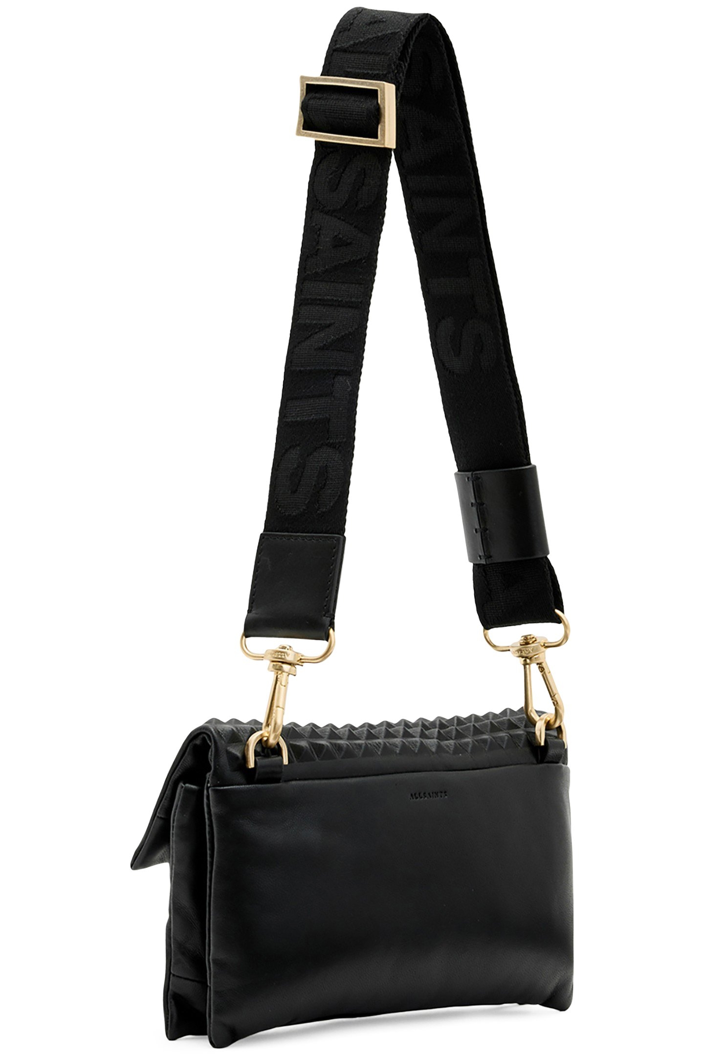 EZRA STUD CROSSBODY BLACK 5