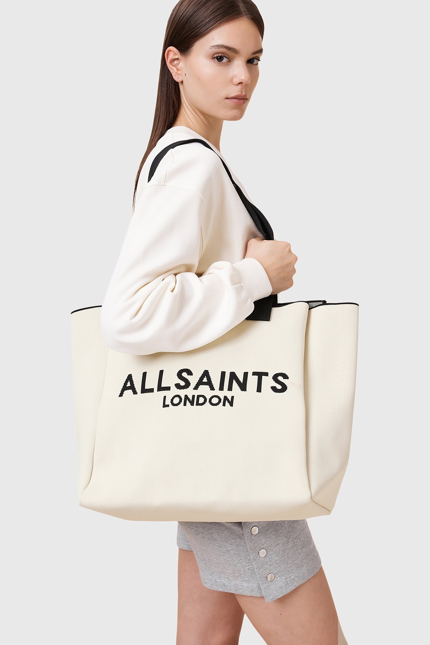 IZZY E/W TOTE WHITE 2