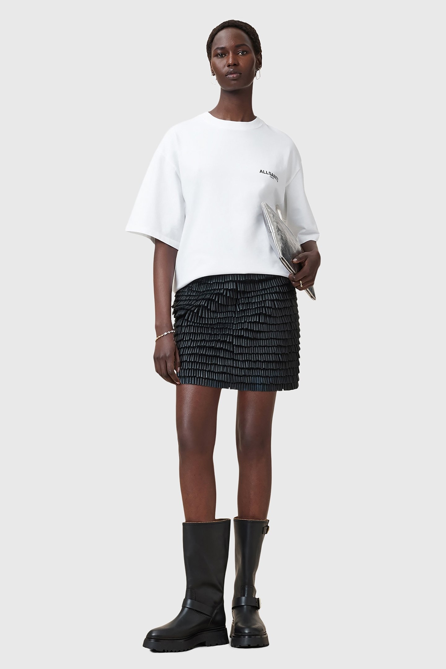 HEAPS AMELIE TEE OPTIC WHITE 3