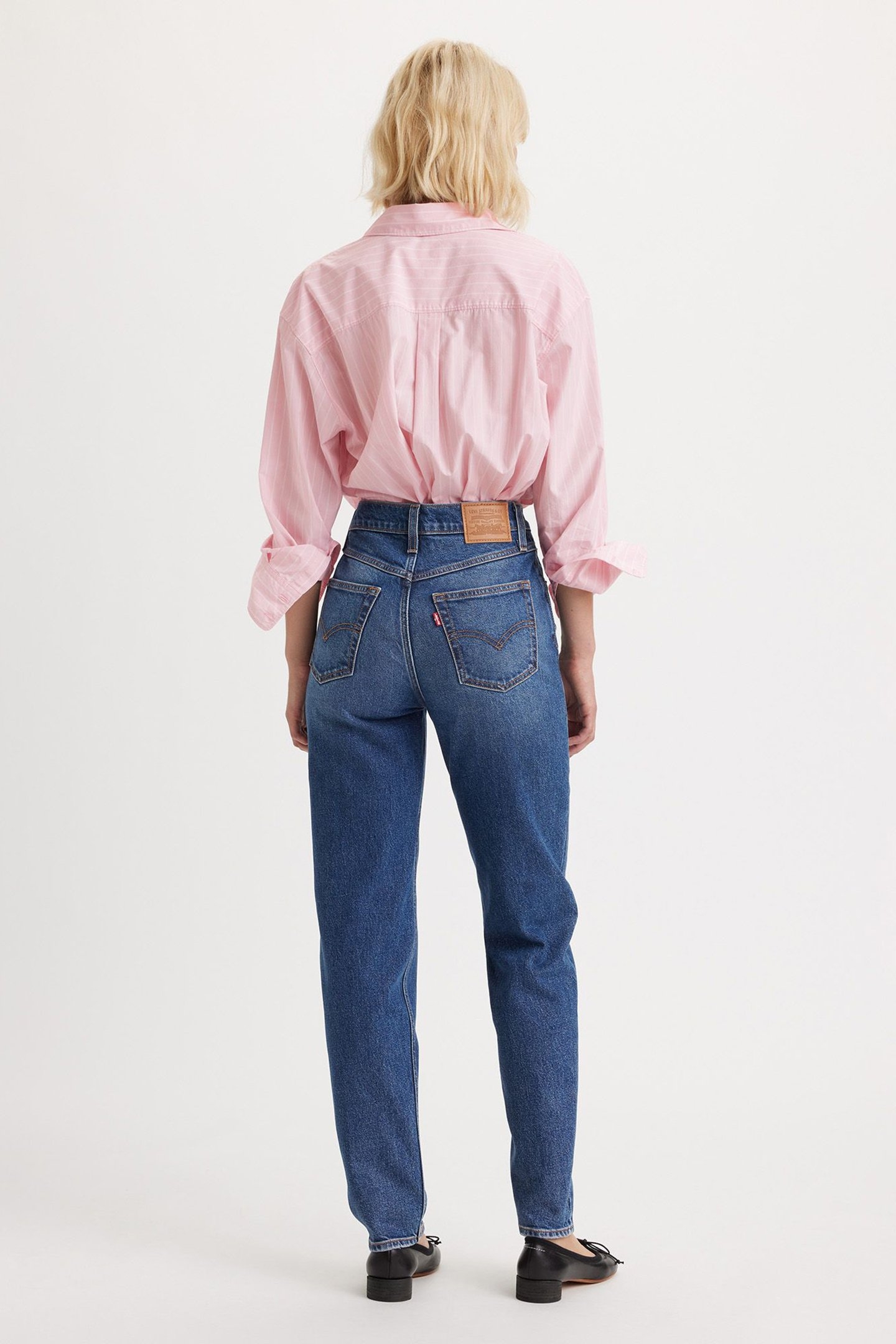 80S MOM JEANS DARK INDIGO 3