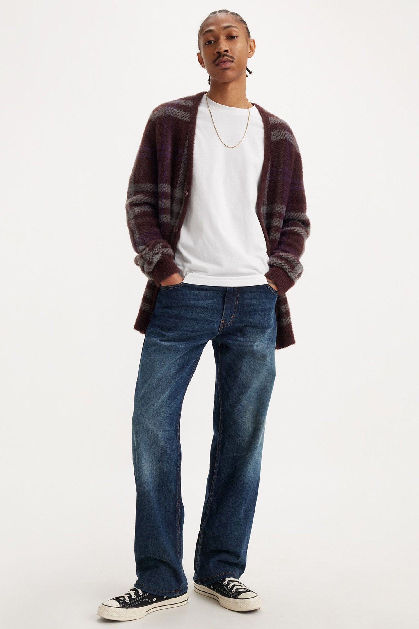 569® LOOSE STRAIGHT JEANS DARK INDIGO 2