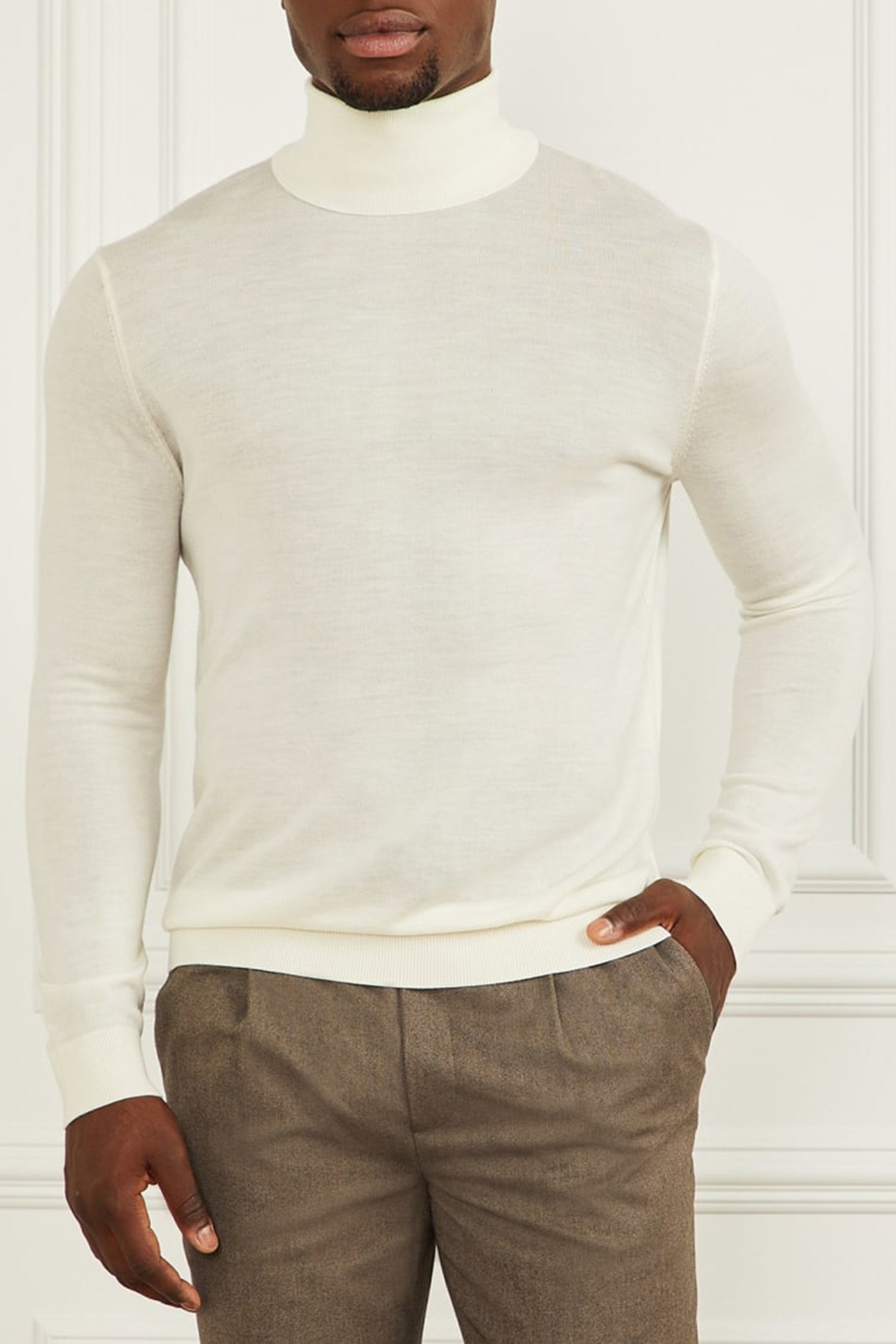 MERINO WOOL ESSENTIA SALT WHITE 1