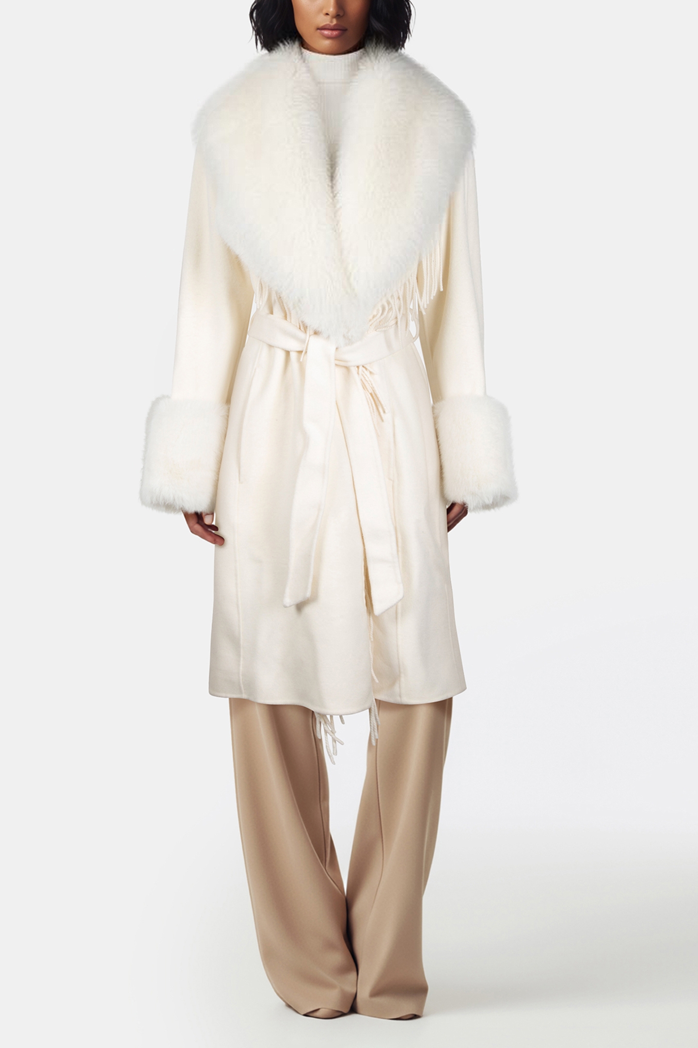 LILIANA COAT PALE PEARL 1