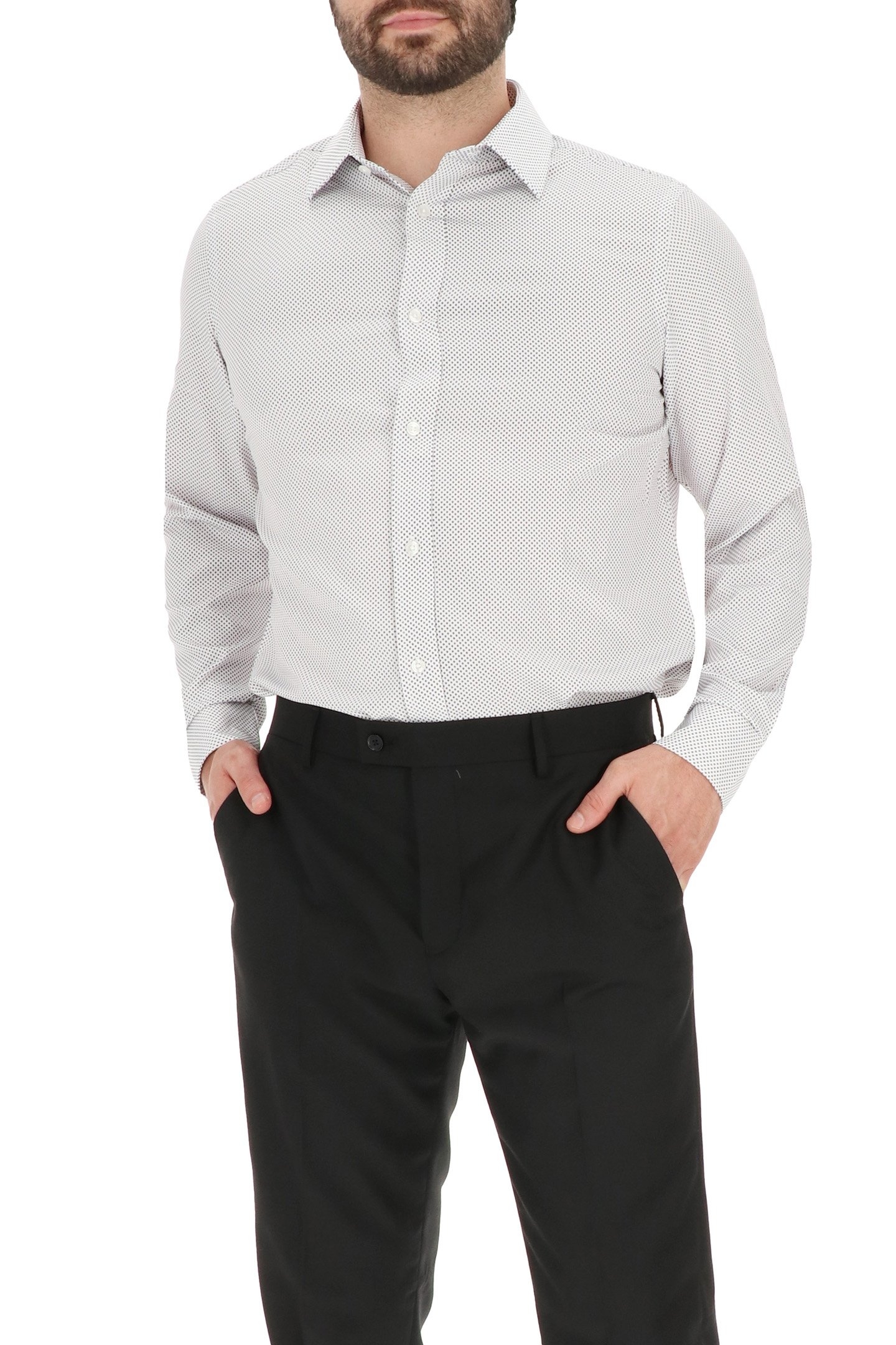 4 WAY STRETCHDRESS SHIRT BLACK 4