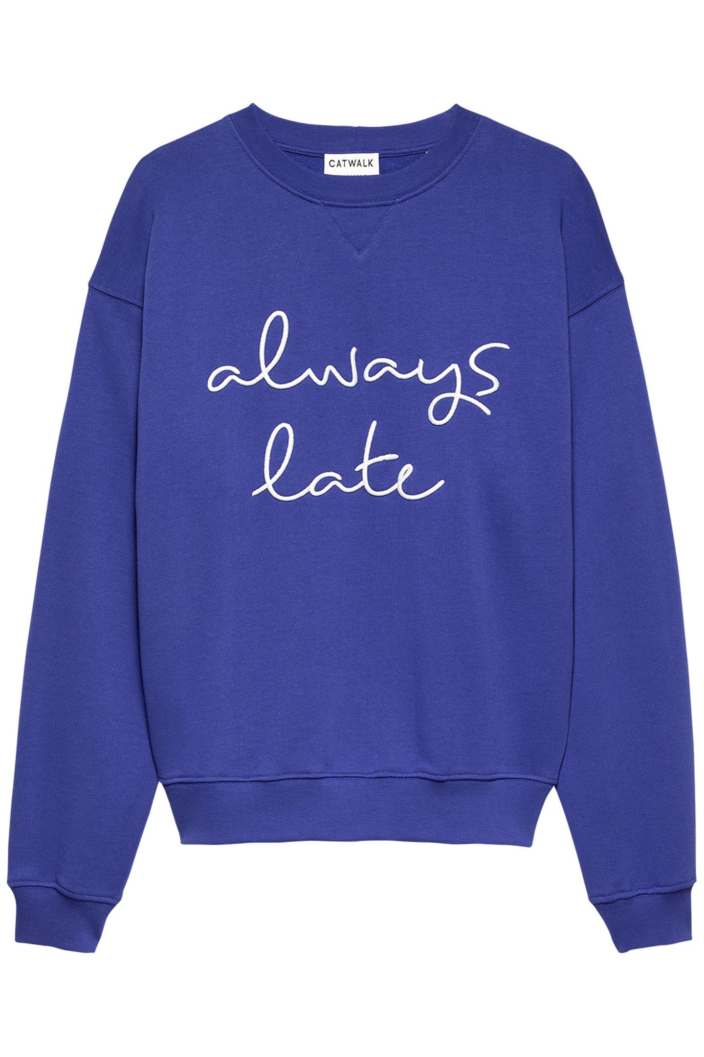 ALWAYS LATE SWEATER ULTRA MARINE 4