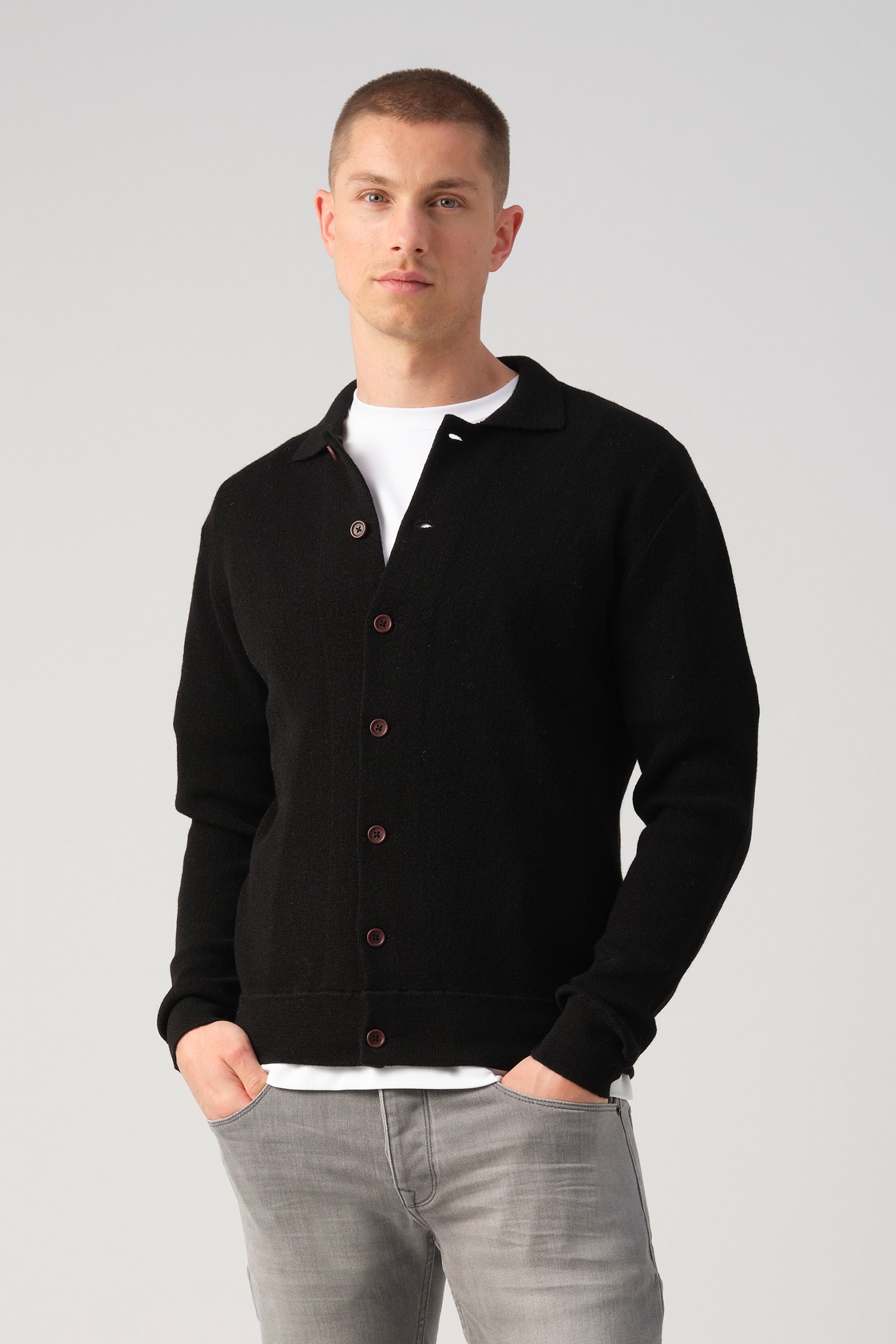 J.C. RAGS RAVEN VEST BLACK 1