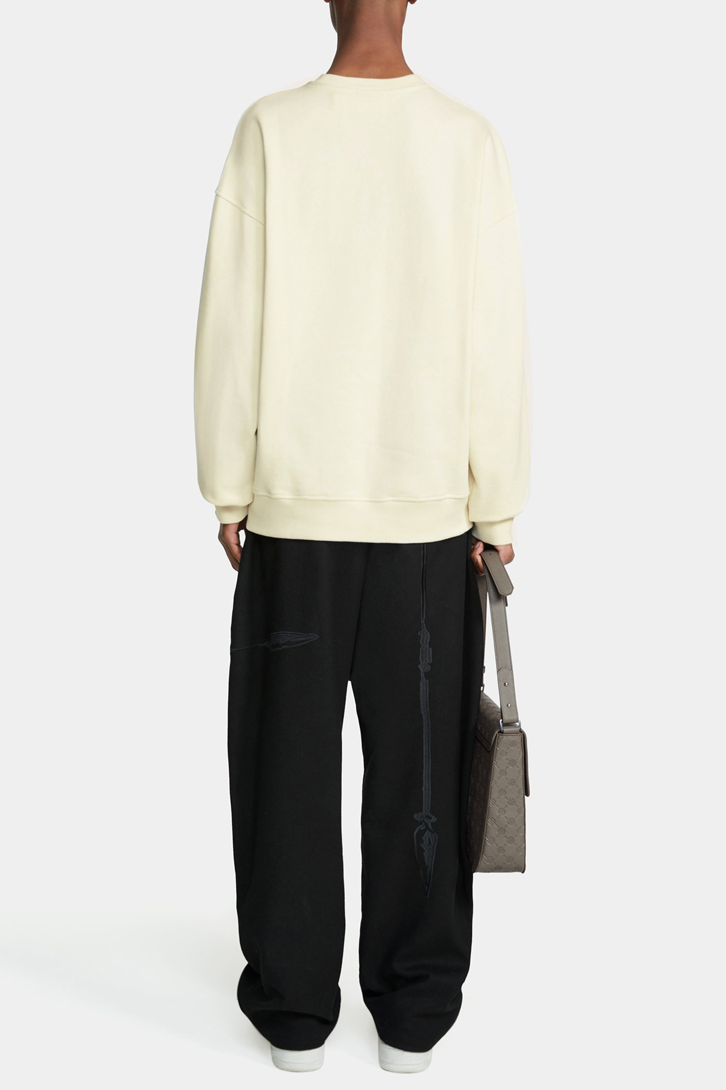 ENJATA SWEATER UNISEX BIRCH WHITE 2