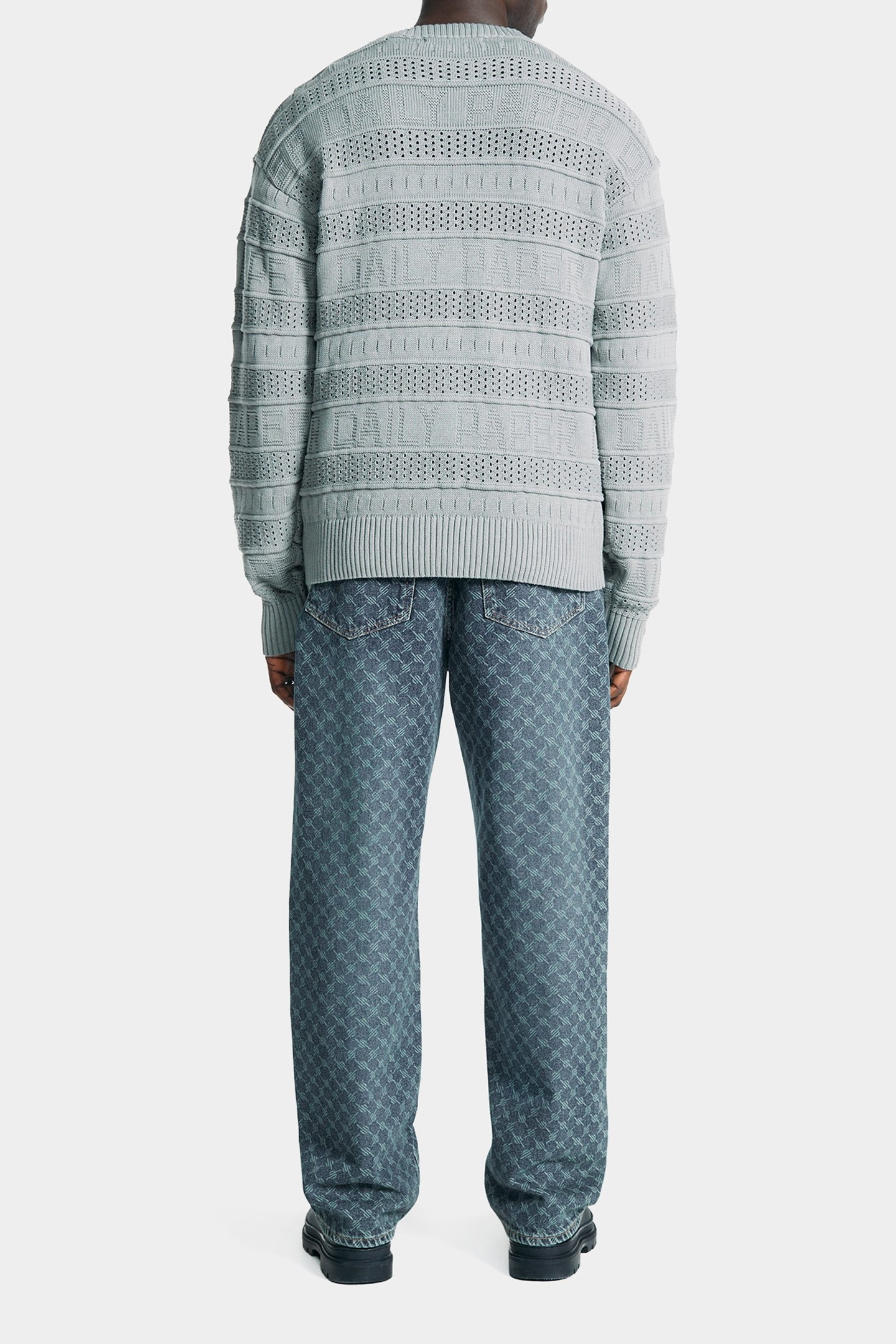 RAJIH KNIT SWEATER GREY 3