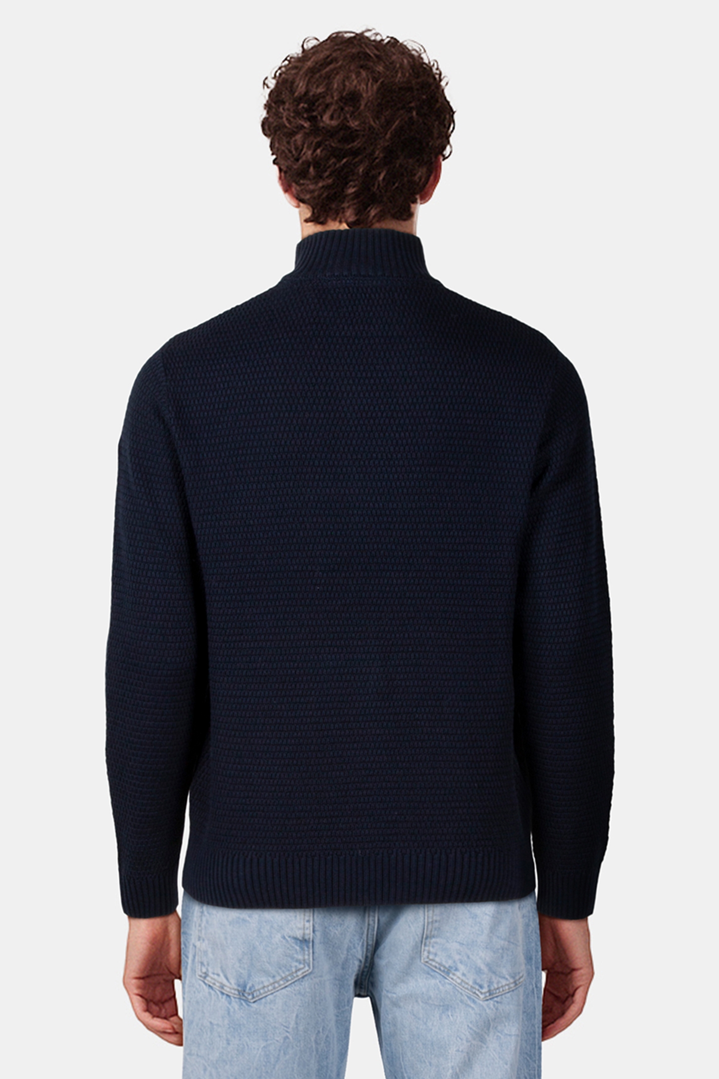 CARDIGAN 2 COLOURED MELANGE NIGHT 2