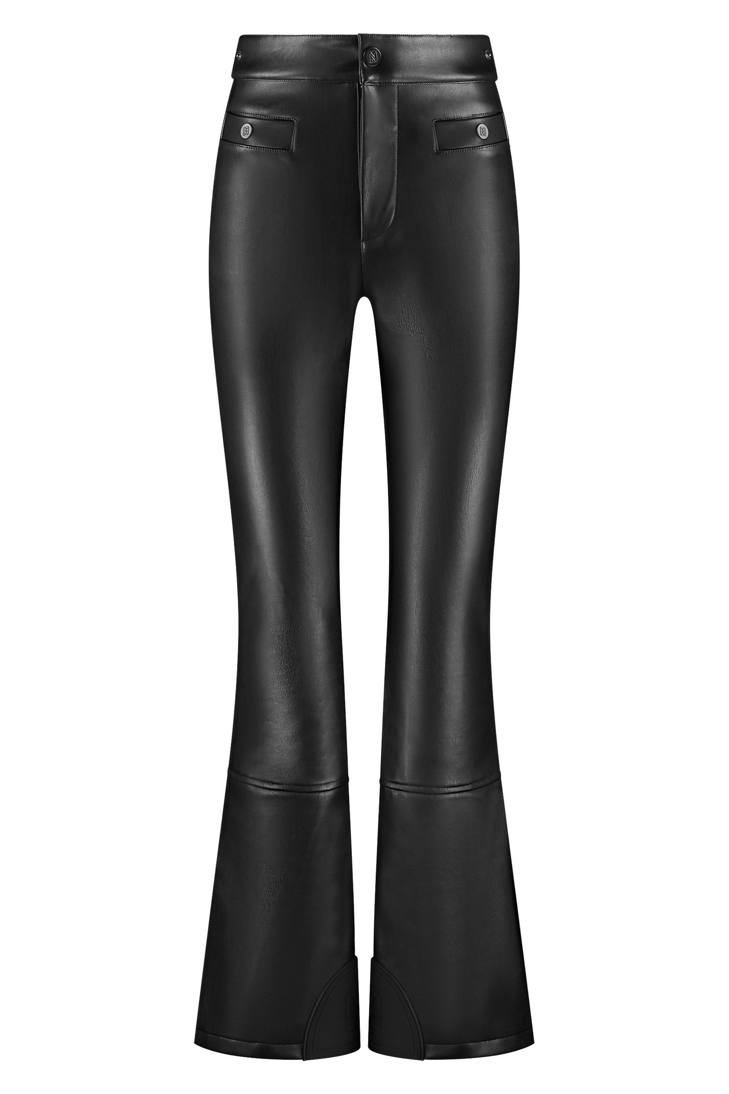 GIZA PU SKI PANTS BLACK 1