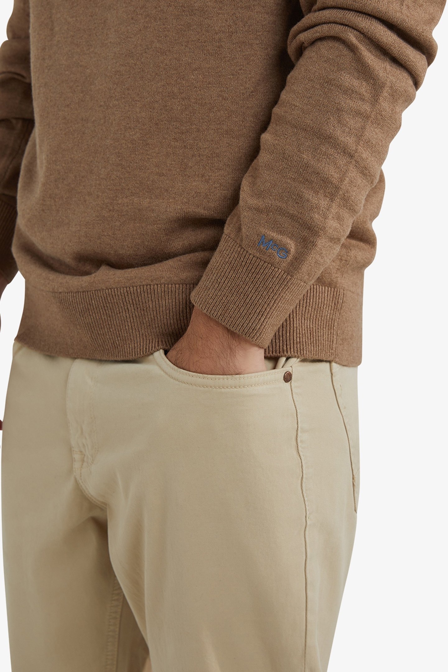 C-NECK SWEATER WALNUT 4