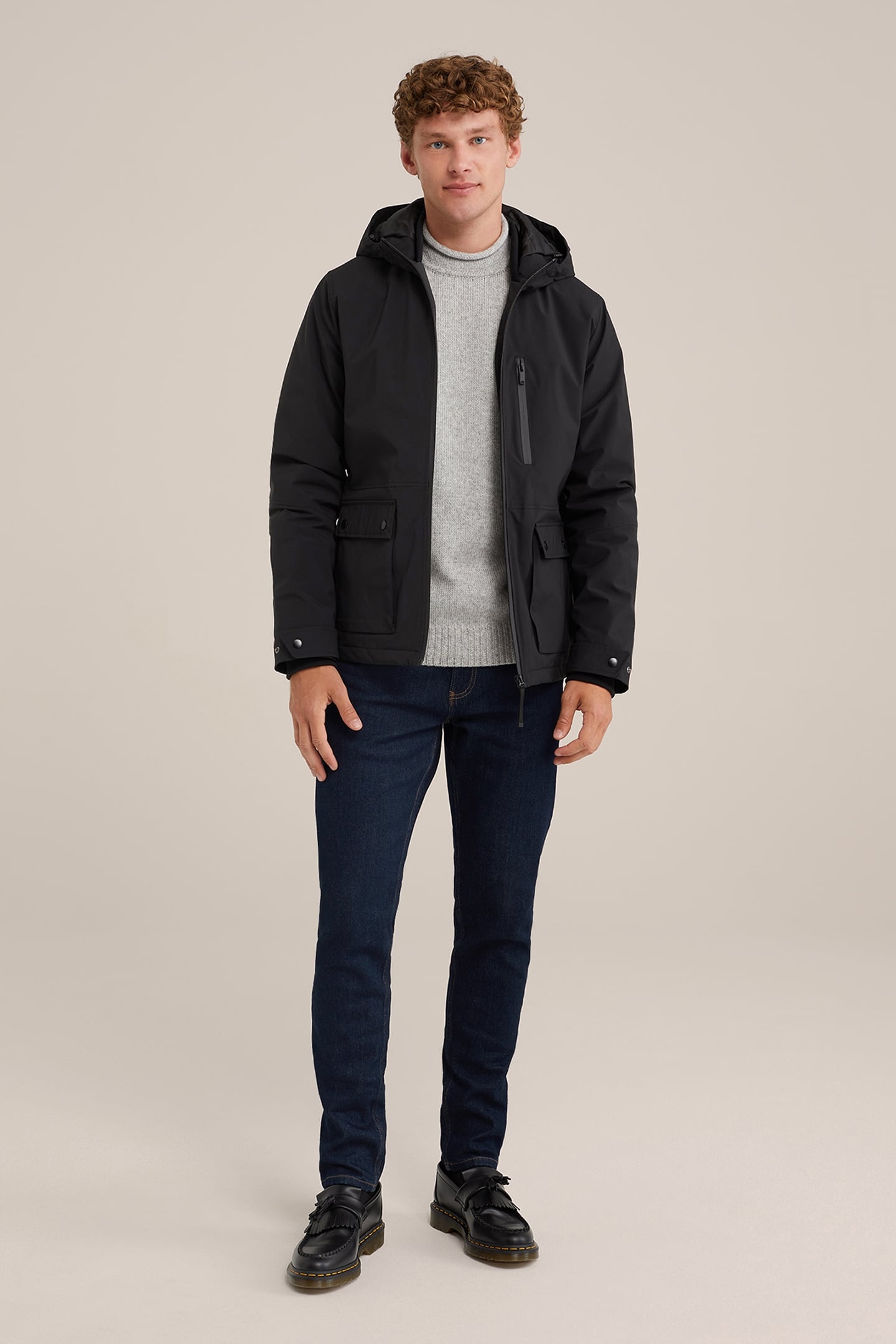 JACKET NORMAL LENGTH BLACK 3